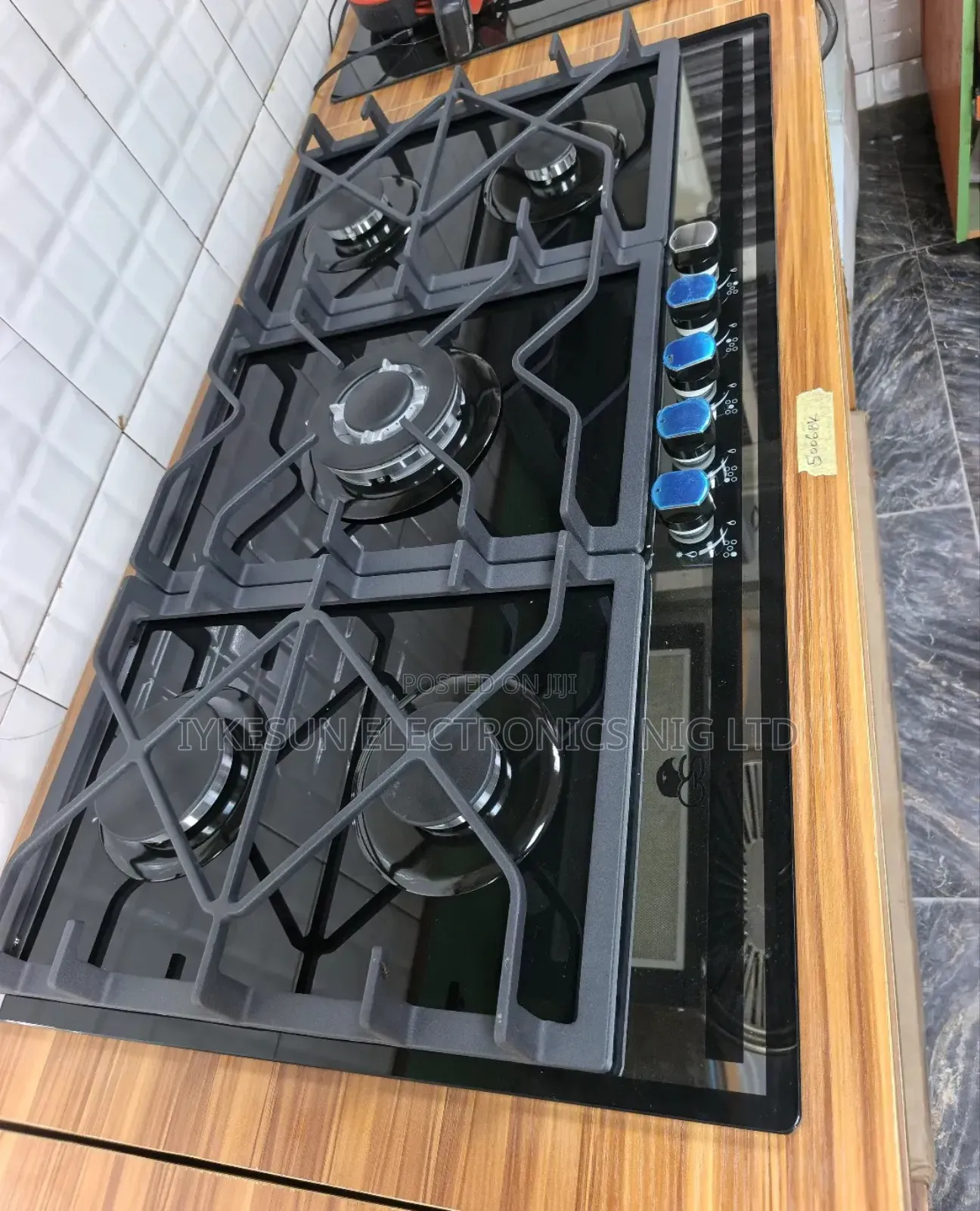 Original Gs Inbuilt Cabinet or Table Top 5 Burners Gas Cooker Hob 90cm