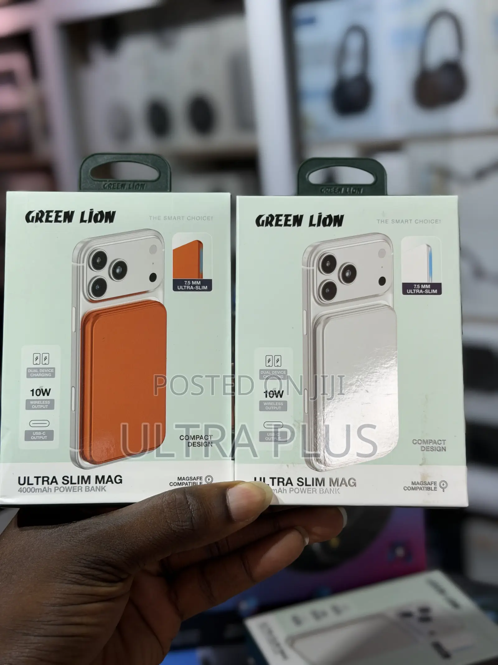 Green Lion Ultra Slim Mag 4000mah Power Bank