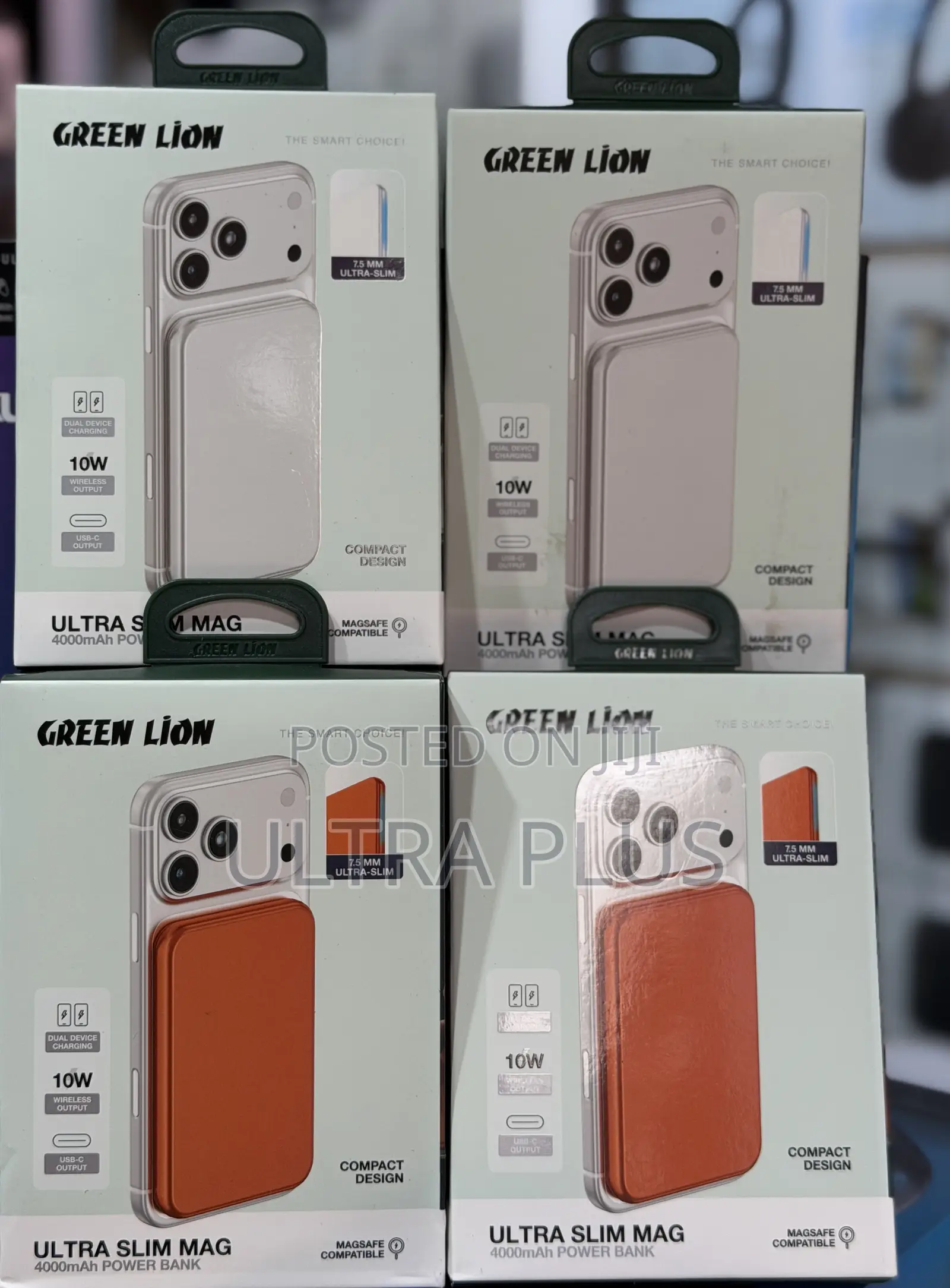 Green Lion Ultra Slim Mag 4000mah Power Bank
