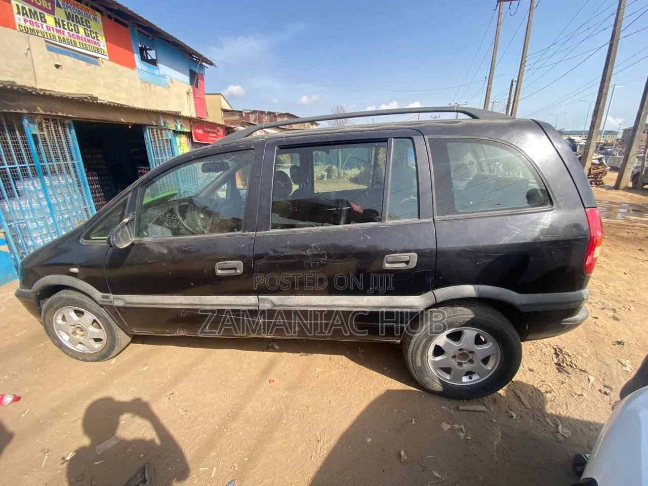 Opel Zafira 2002 Black