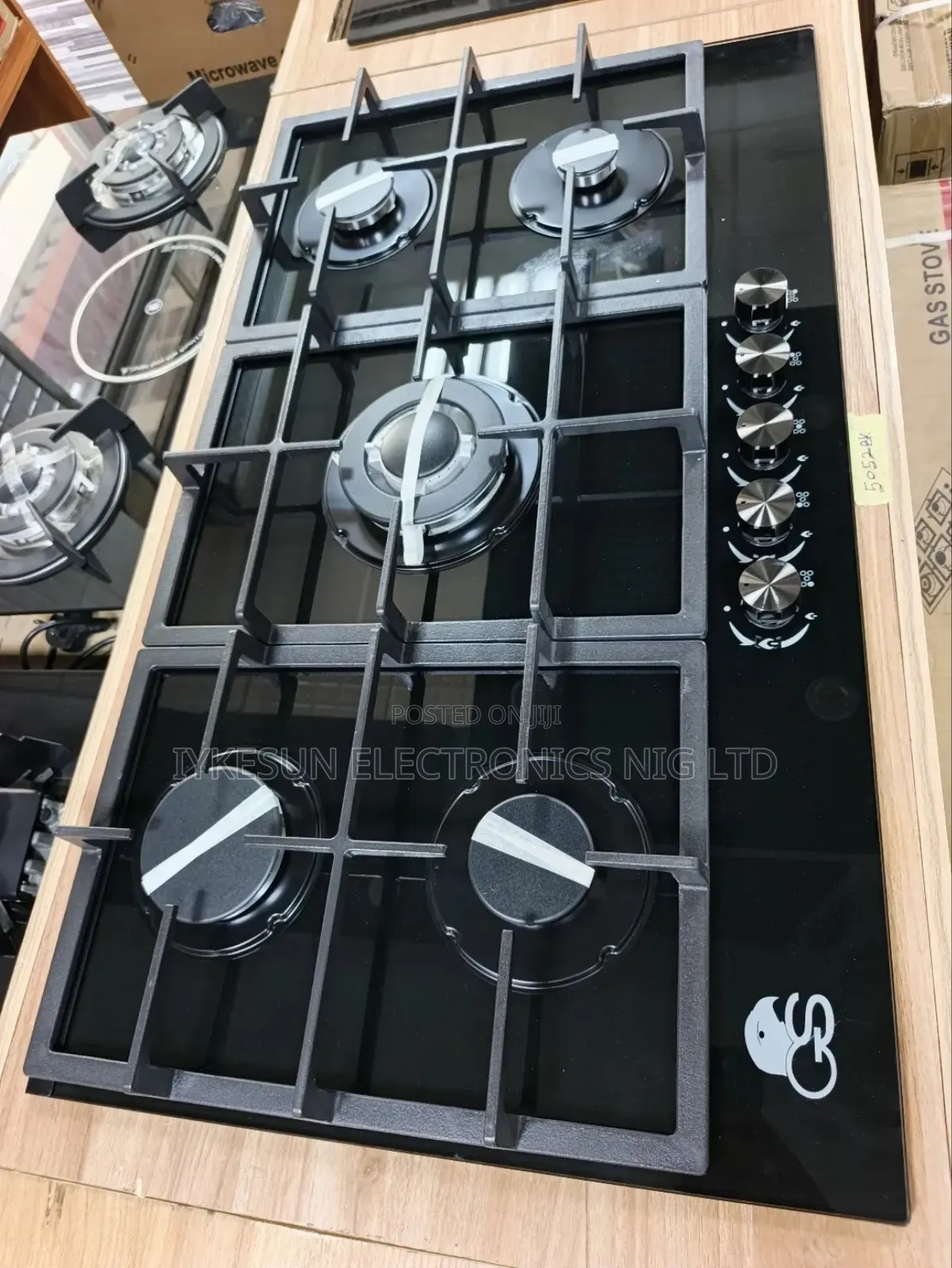 Original Gs Built-in Latest 5 Burners Automatic Gas Cooker Hob 60x90cm
