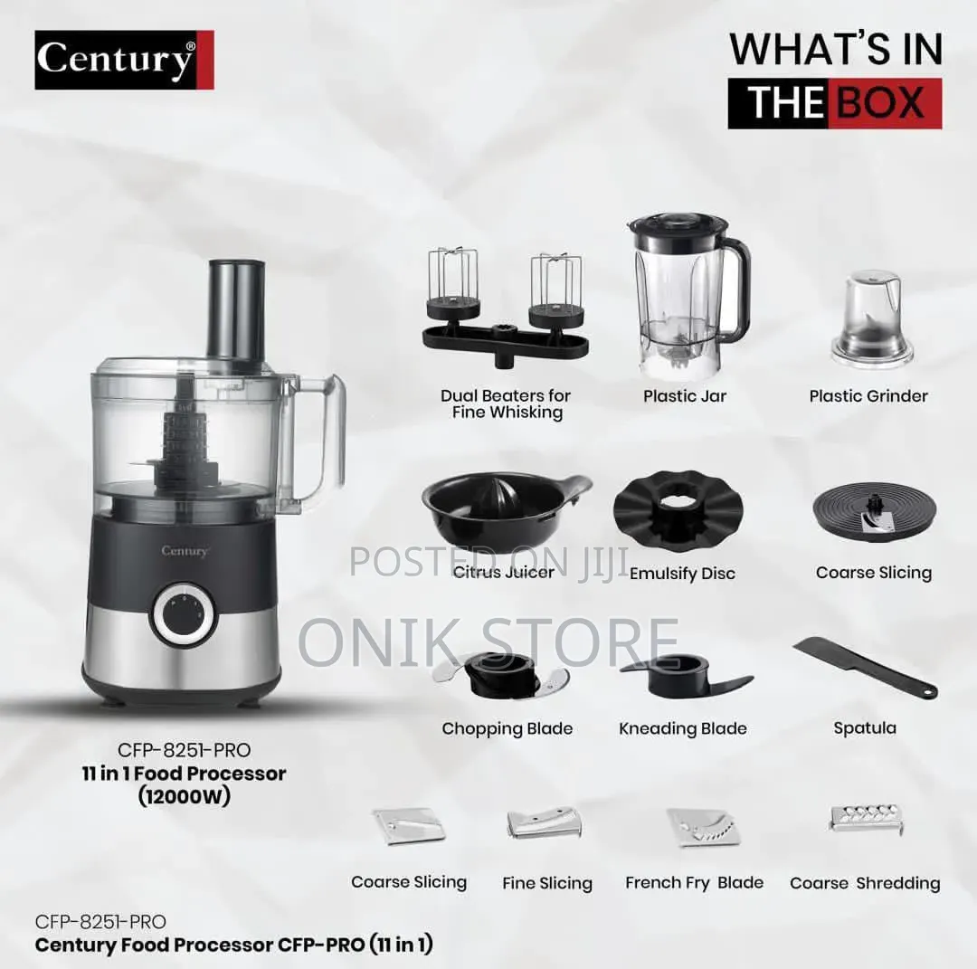 Century 11-in-1 Food Processor