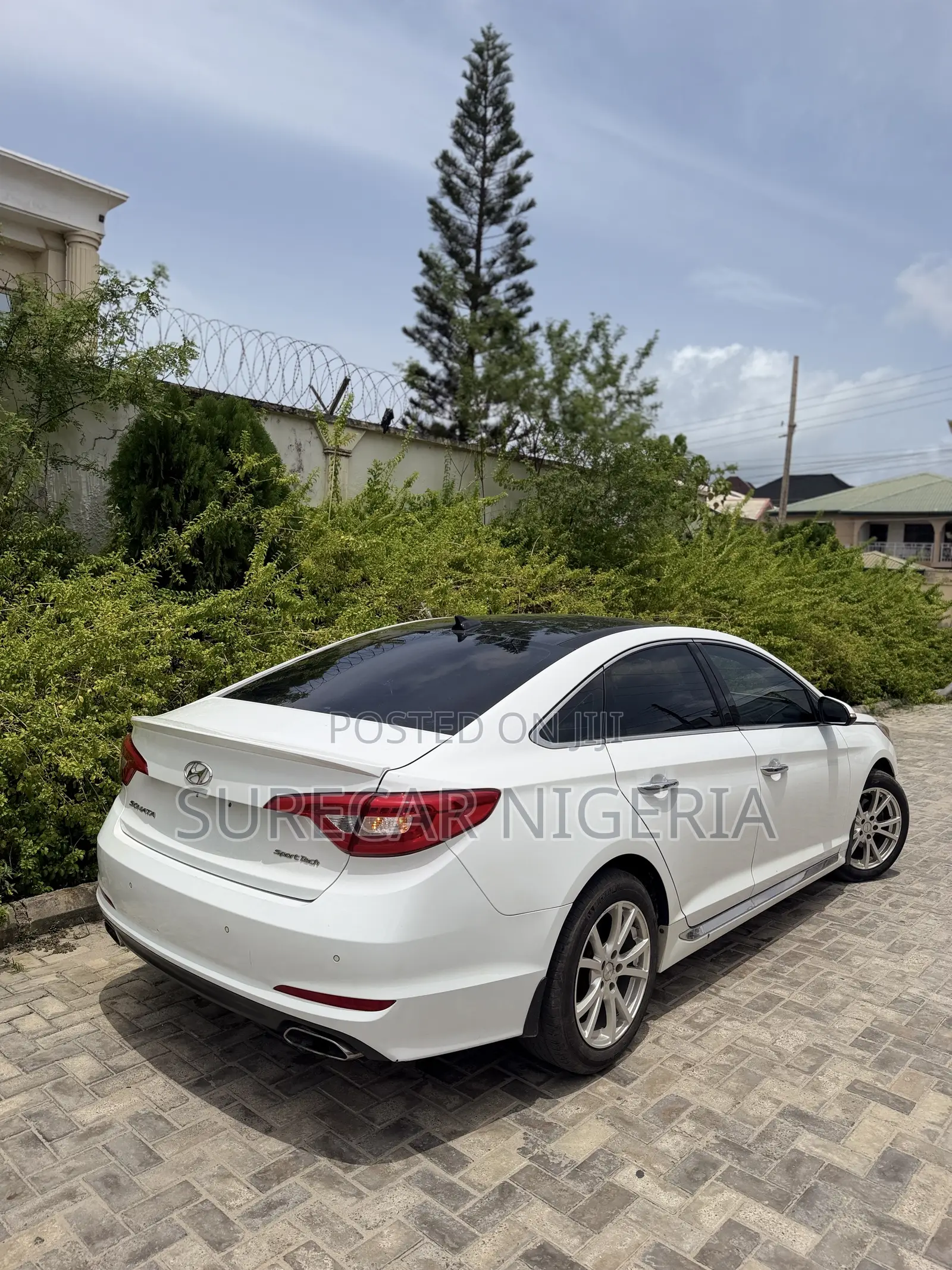 Hyundai Sonata Sport Sedan FWD (2.4L 4cyl 6A) 2016 White