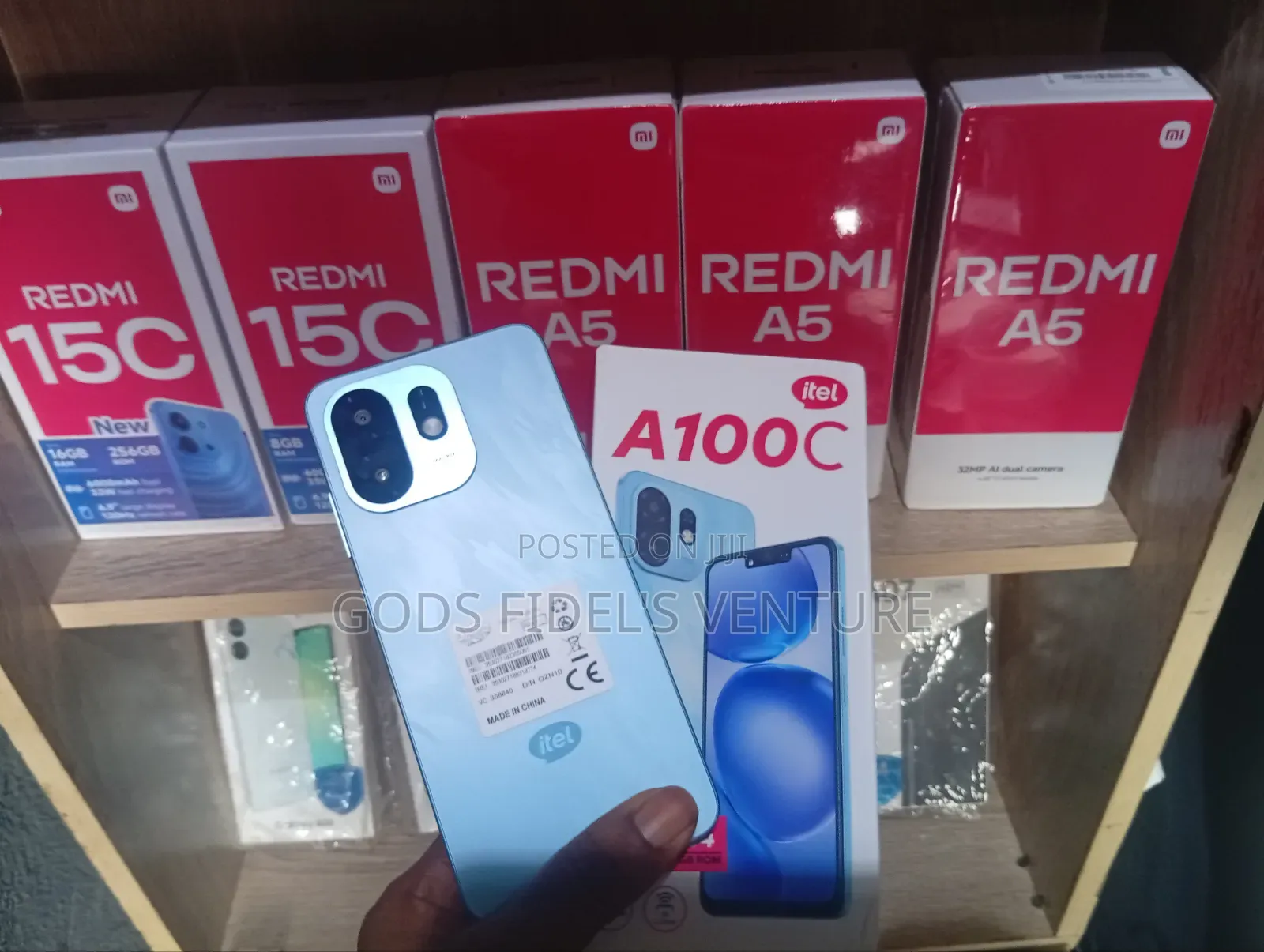 New Itel A100C 64 GB Gray
