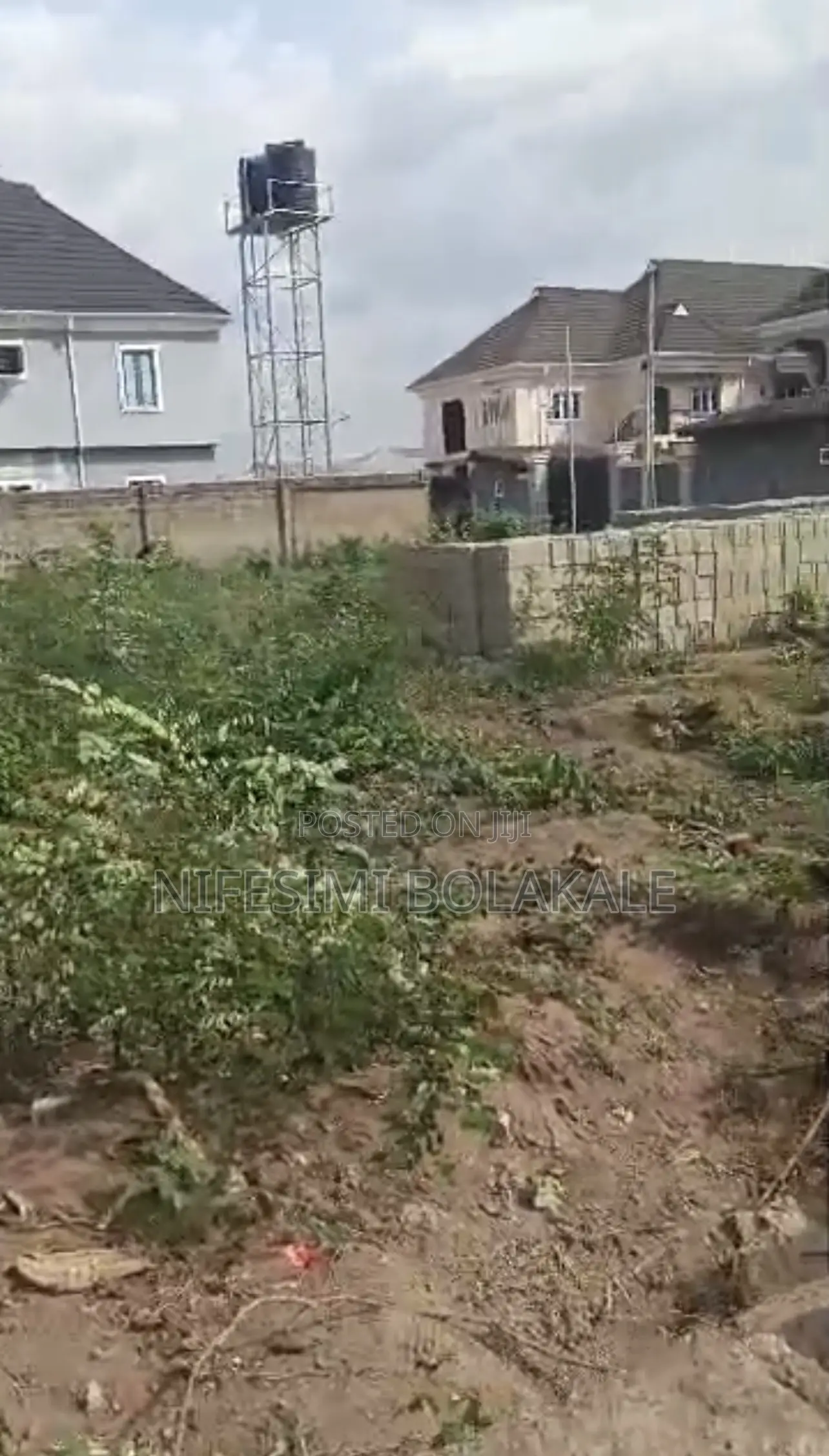 A Fenced Corner Piece Land at Akilapa Estate, Nihort, Jericho Exten.