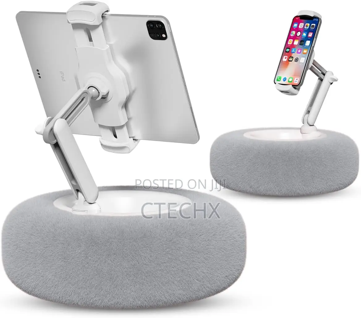 Viozon Tablet Stand With Pillow, Kindle Holder, 4.7"-13" Phone/Tablet