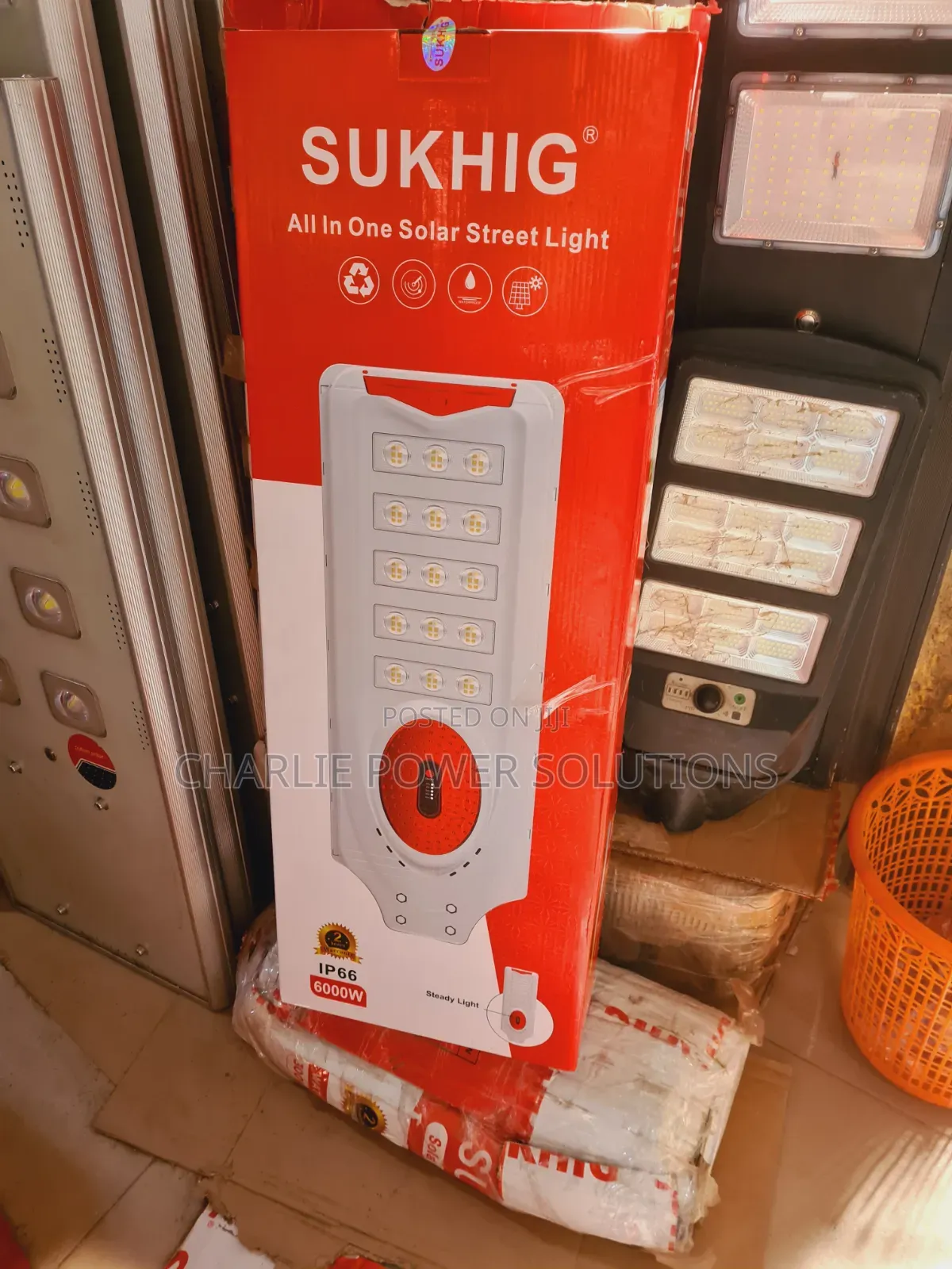 Sukhig 6000watts Solar Streetlight