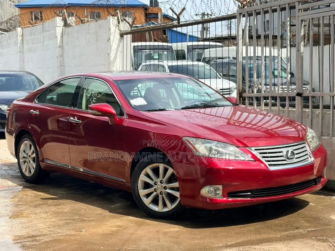 Lexus ES 350 2010 Red