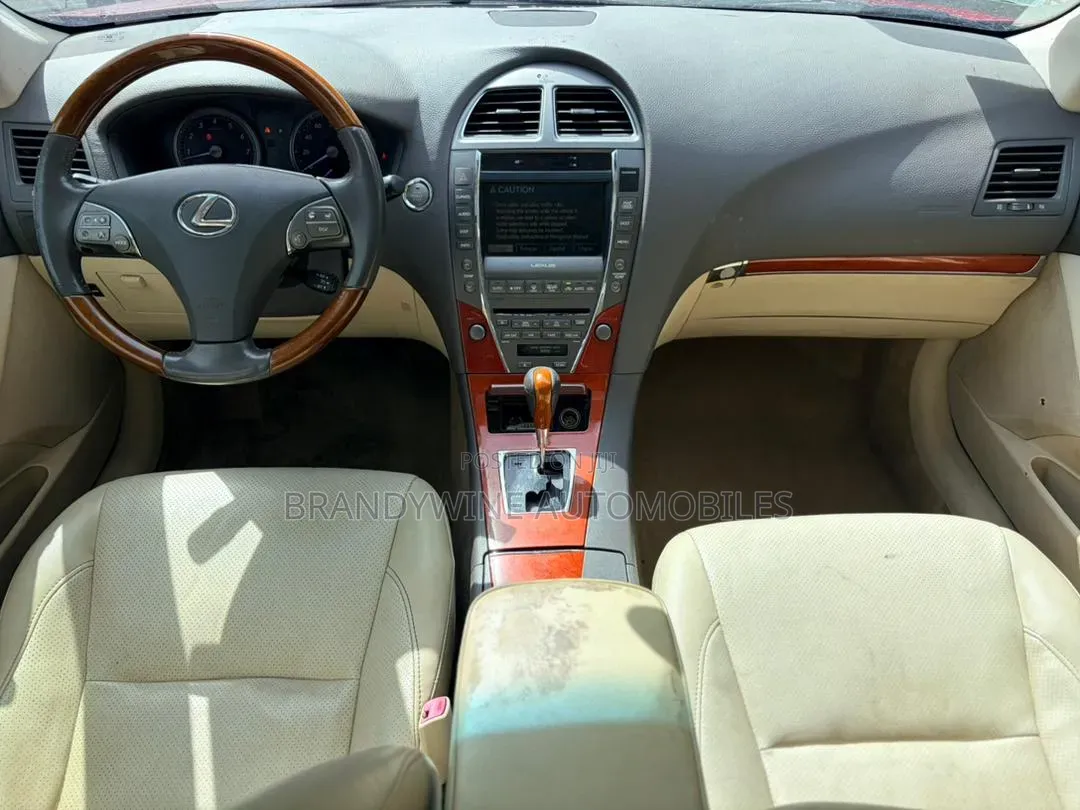 Lexus ES 350 2010 Red