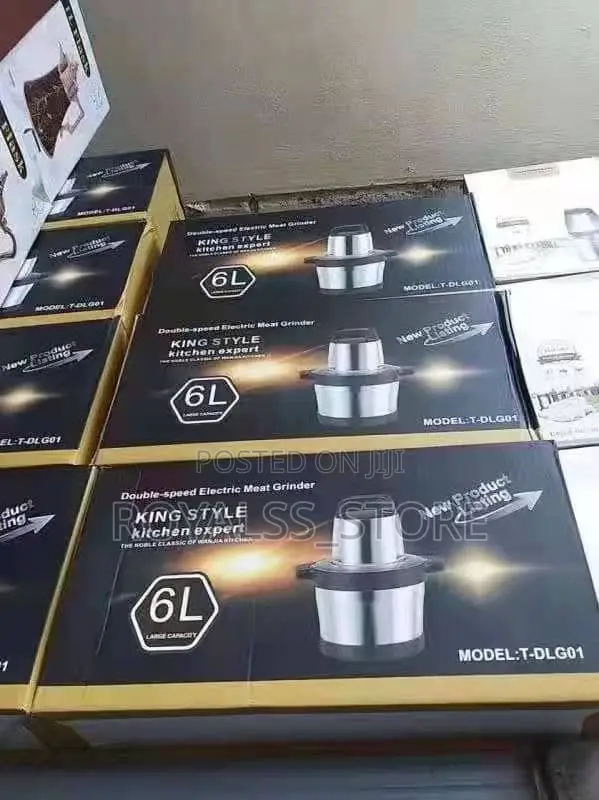 6l Kingstyle Multi-Purpose Food Processor Blender/ Yam Pounder