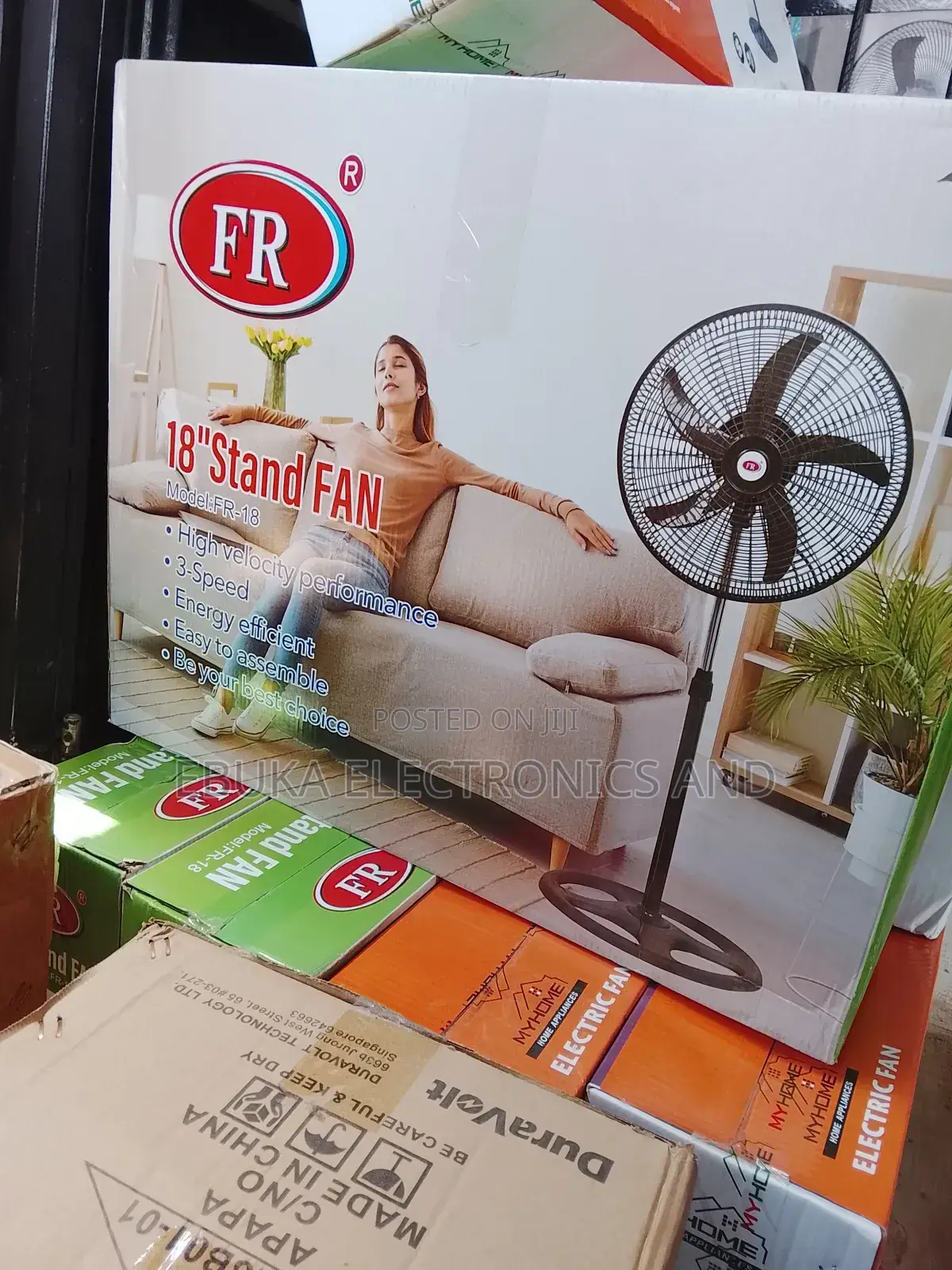 Fr 18 Inches Standing Fan Is Available Now