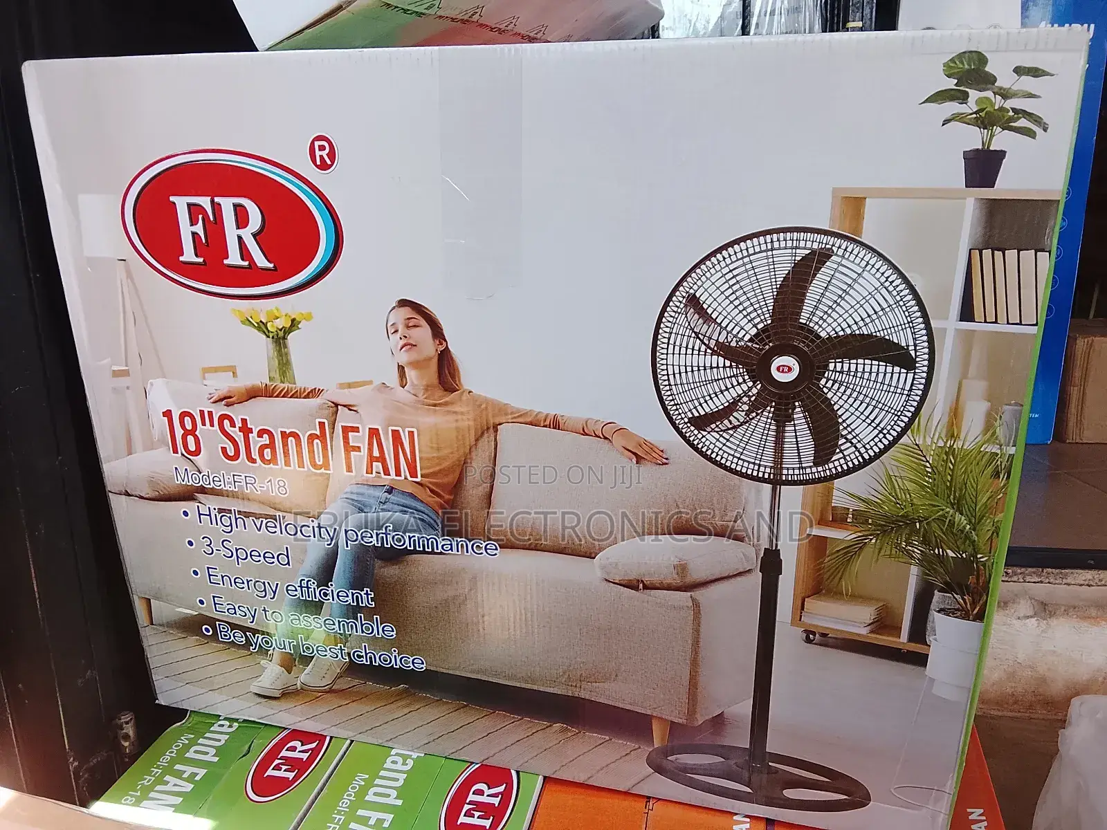 Fr 18 Inches Standing Fan Is Available Now