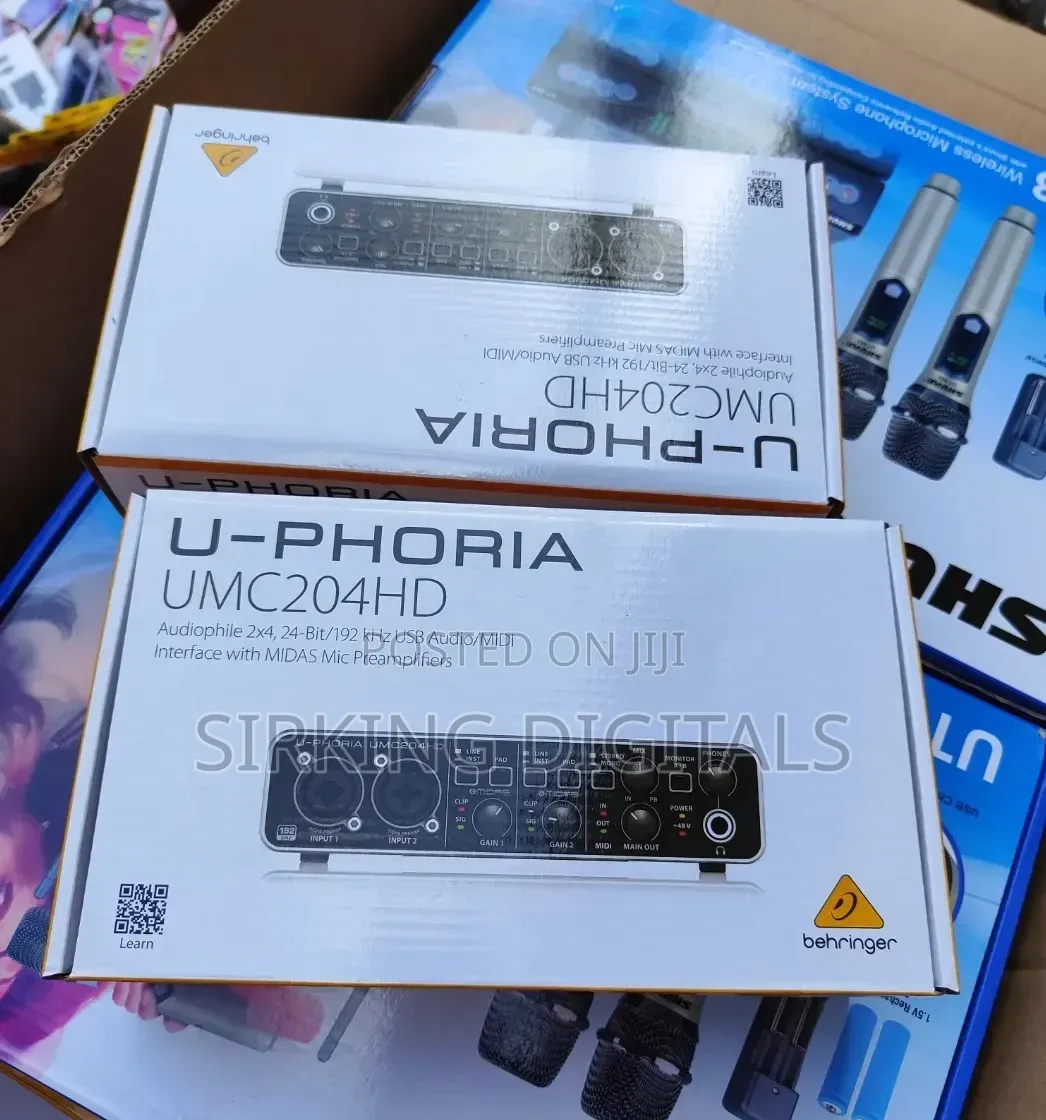 U-Phoria 204hd Beringer Sound Card