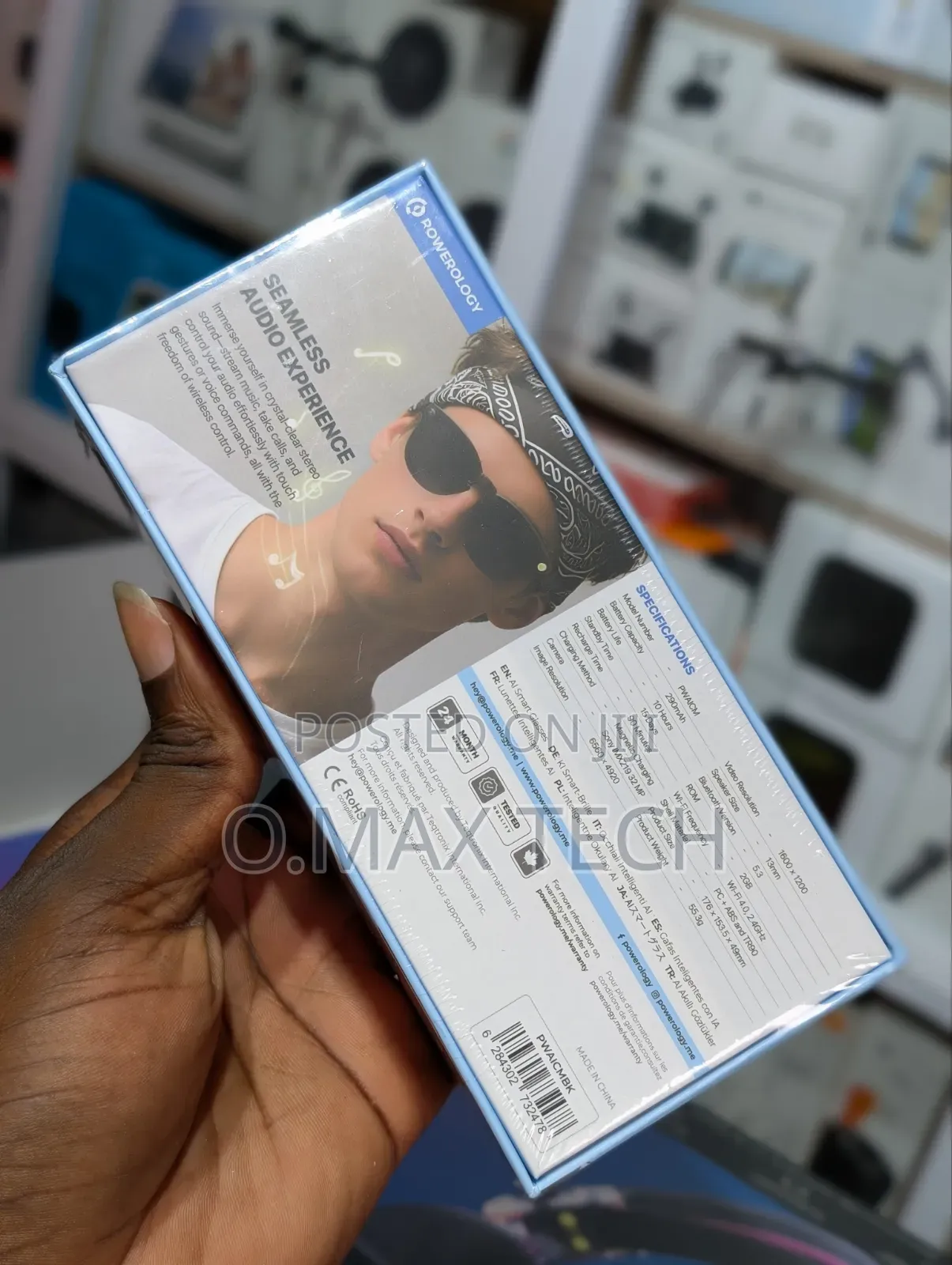 Powerology Lovanni Ai Smart Glasses 32mp