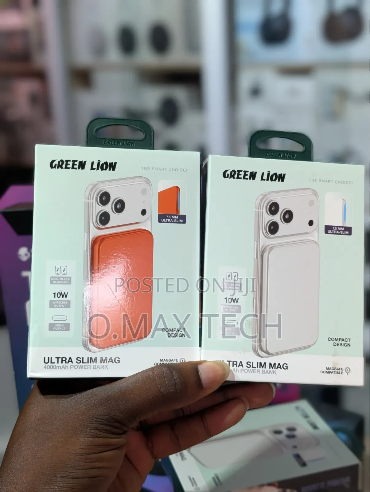 Green Lion Ultra Slim Mag 4000mah Power Bank