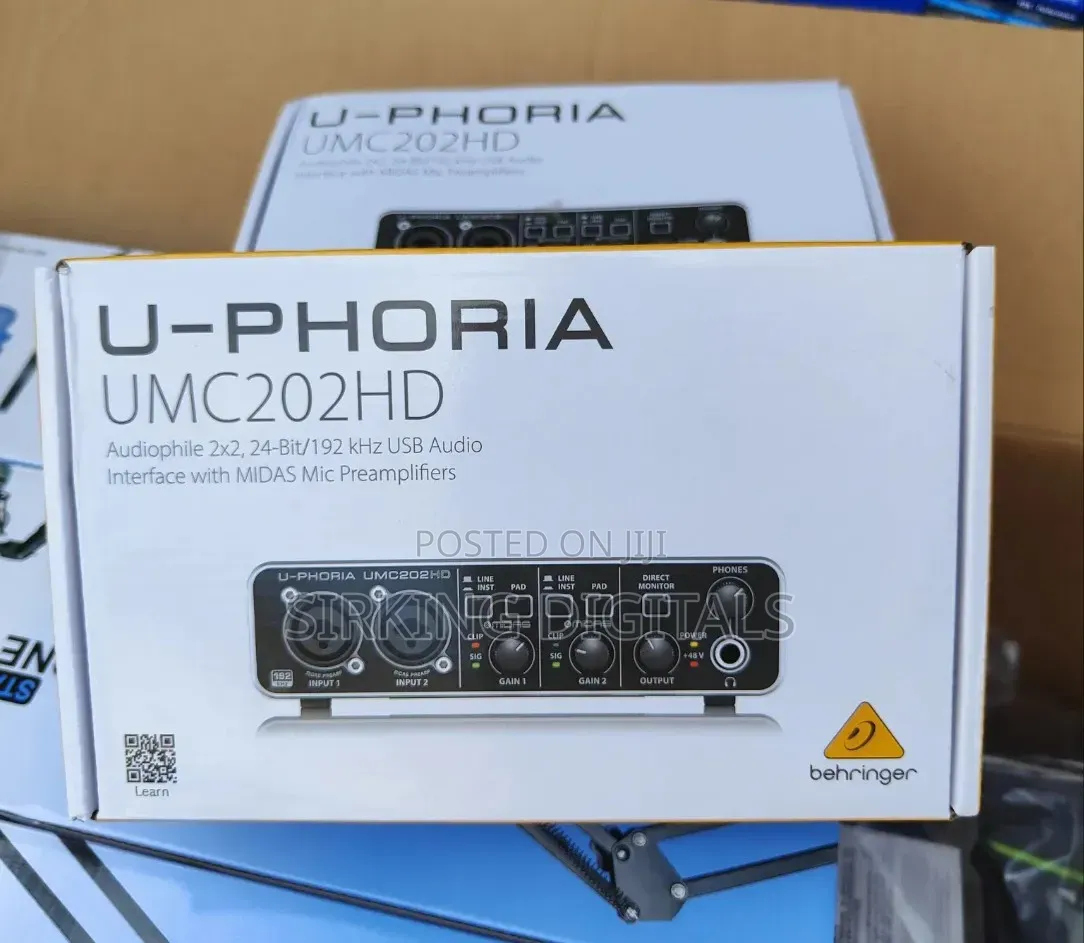 U-Phoria 202hd Beringer Sound Card