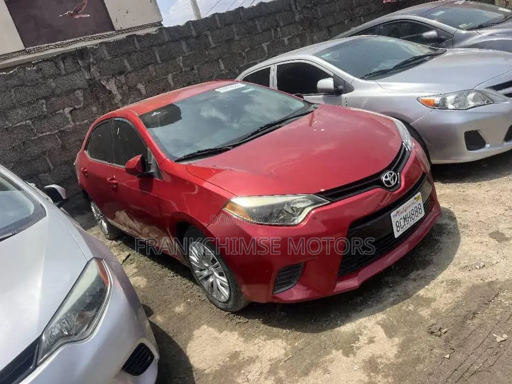 Toyota Corolla L 4dr Sedan (1.8L 4cyl 4A) 2015 Red