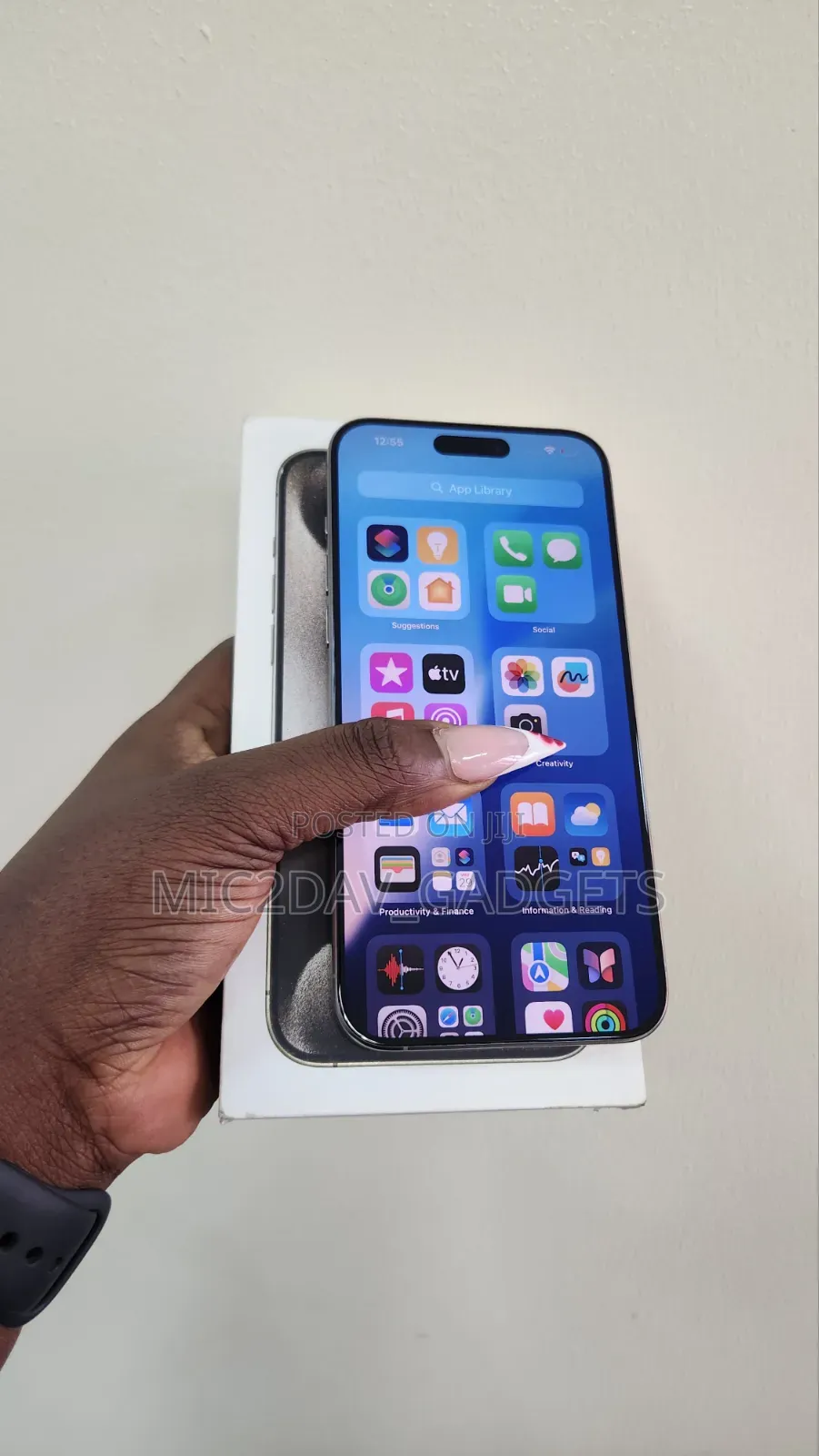 Apple iPhone 15 Pro Max 256 GB Silver