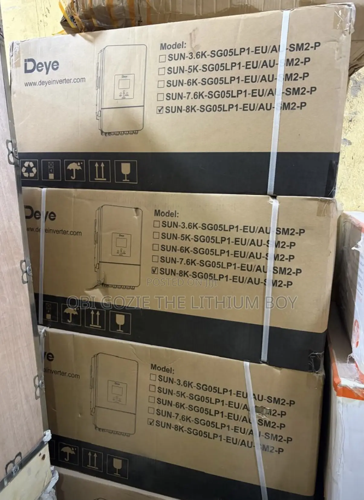 8kw-48v Deye Pure Sine Wave Hybrid Inverter