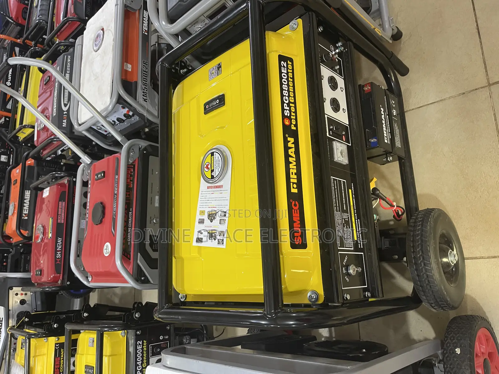 8kva Brand New Firman Petrol Gen /Low Noise