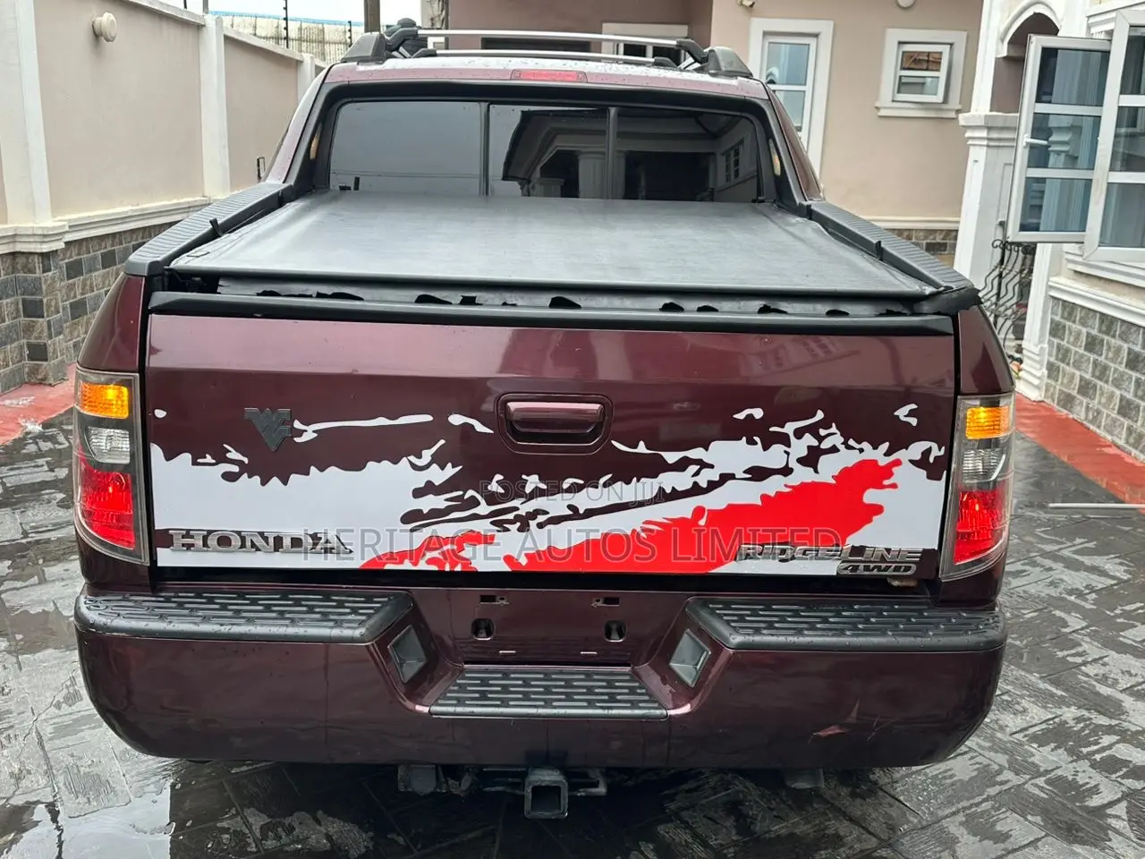Honda Ridgeline 2008 Burgundy