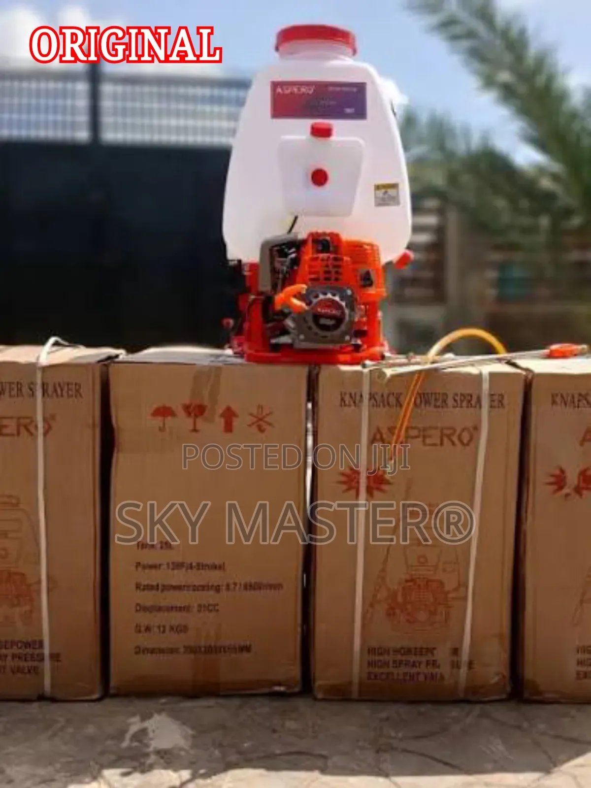 Aspero Knapsack Power Sprayer 4 Stroke