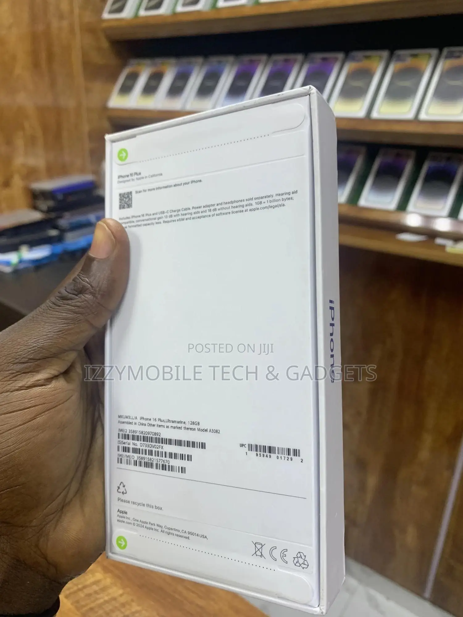 New Apple iPhone 16 Plus 128 GB