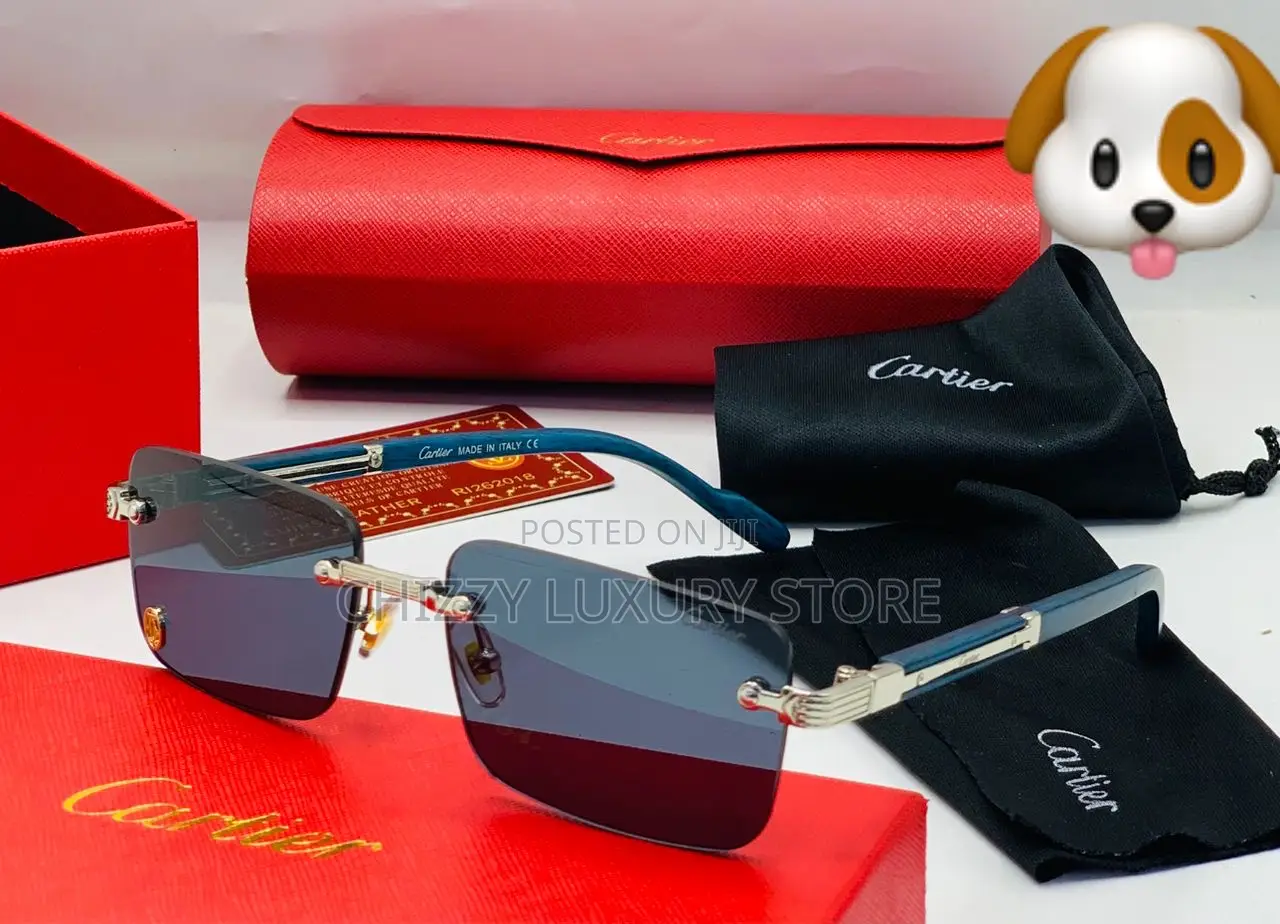 Cartier Quality Luxury Men Sunglasses