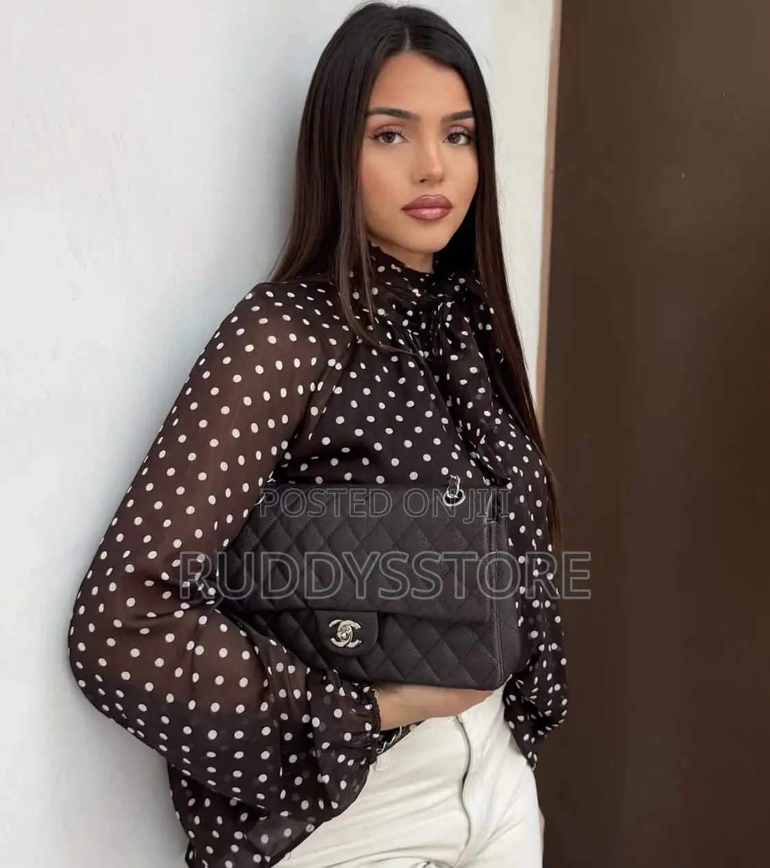Zr Polka Dot Blouse