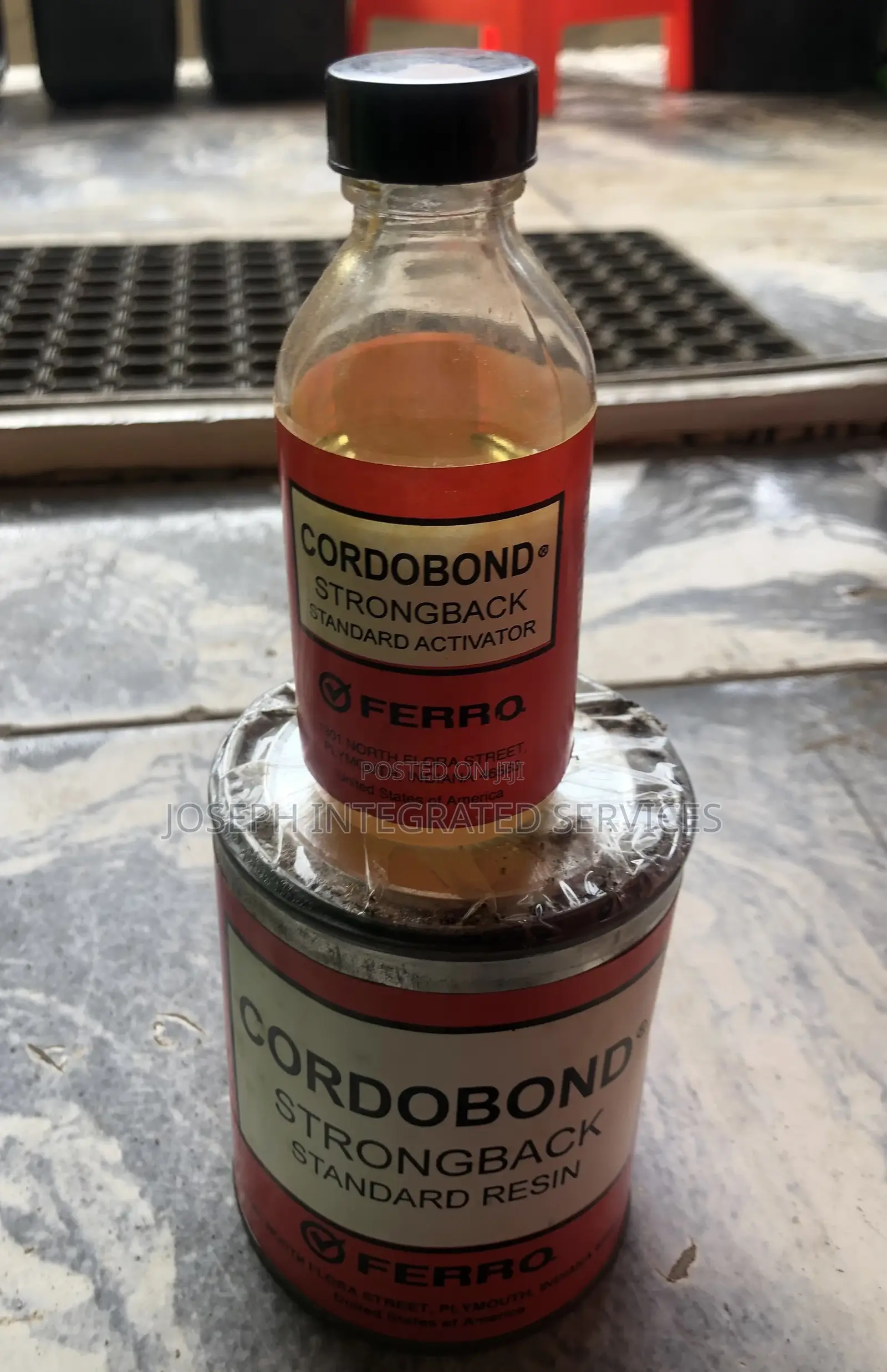 Cordobond Strongback Standard Resin and Activator