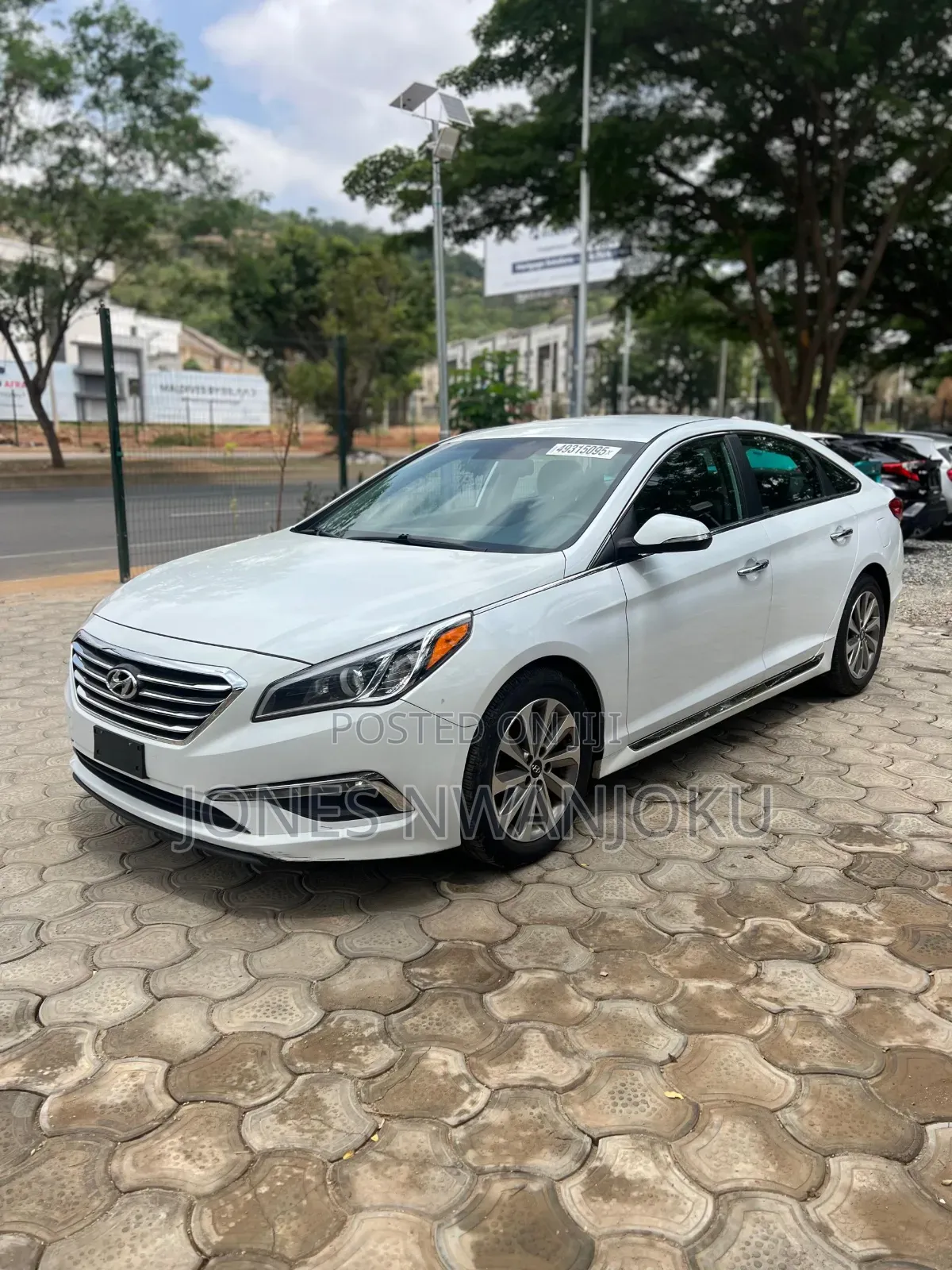 Hyundai Sonata 2015 White