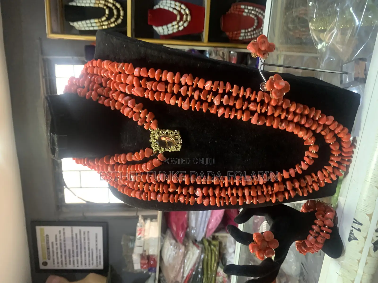 Coral Beaded Jewelry