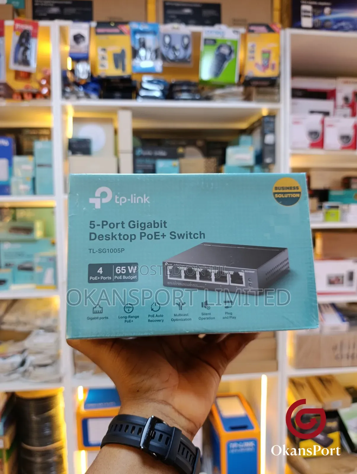 Tp-Link 5 Port Gigabit Poe Switch 10/100 Tlsg105 Tl-Sf1005d Tl-Sg1005p