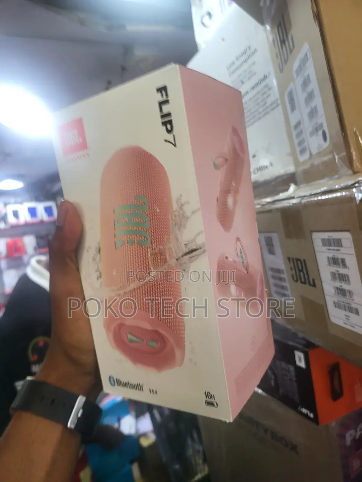 JBL Flip 7 Portable Wireless Bluetooth Speaker.