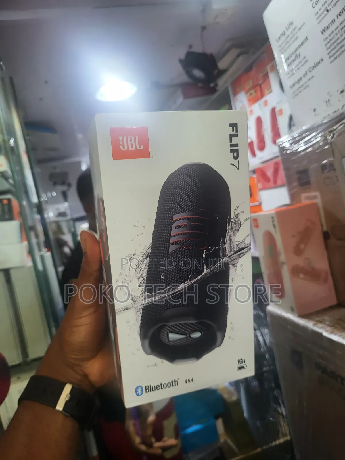 JBL Flip 7 Portable Wireless Bluetooth Speaker.