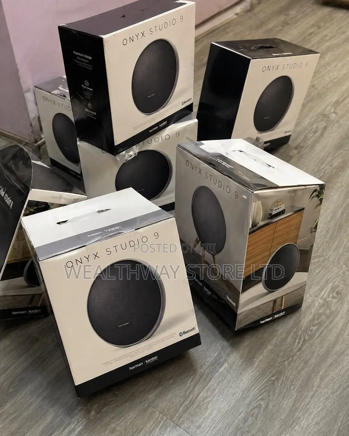 Harman Kardon Onyx Studio 9 Portable Bluetooth Speaker-Premium Sound
