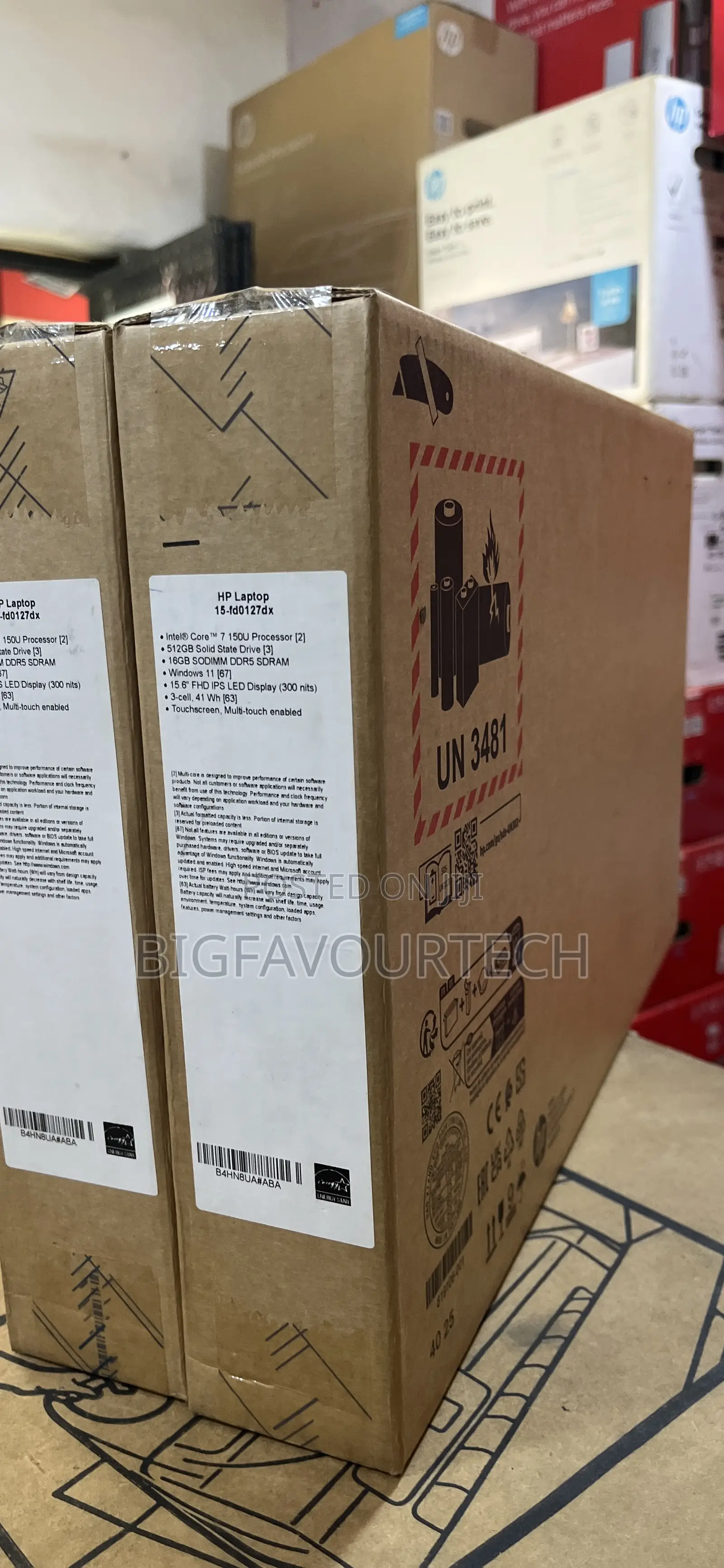 New Laptop HP 15 16GB Intel Core i7 SSD 512GB