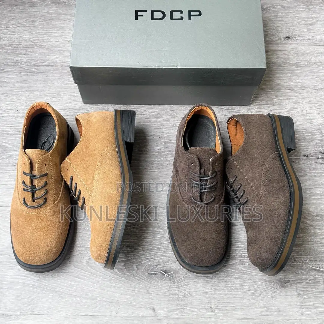 Original FDCP Derby Suede Shoes