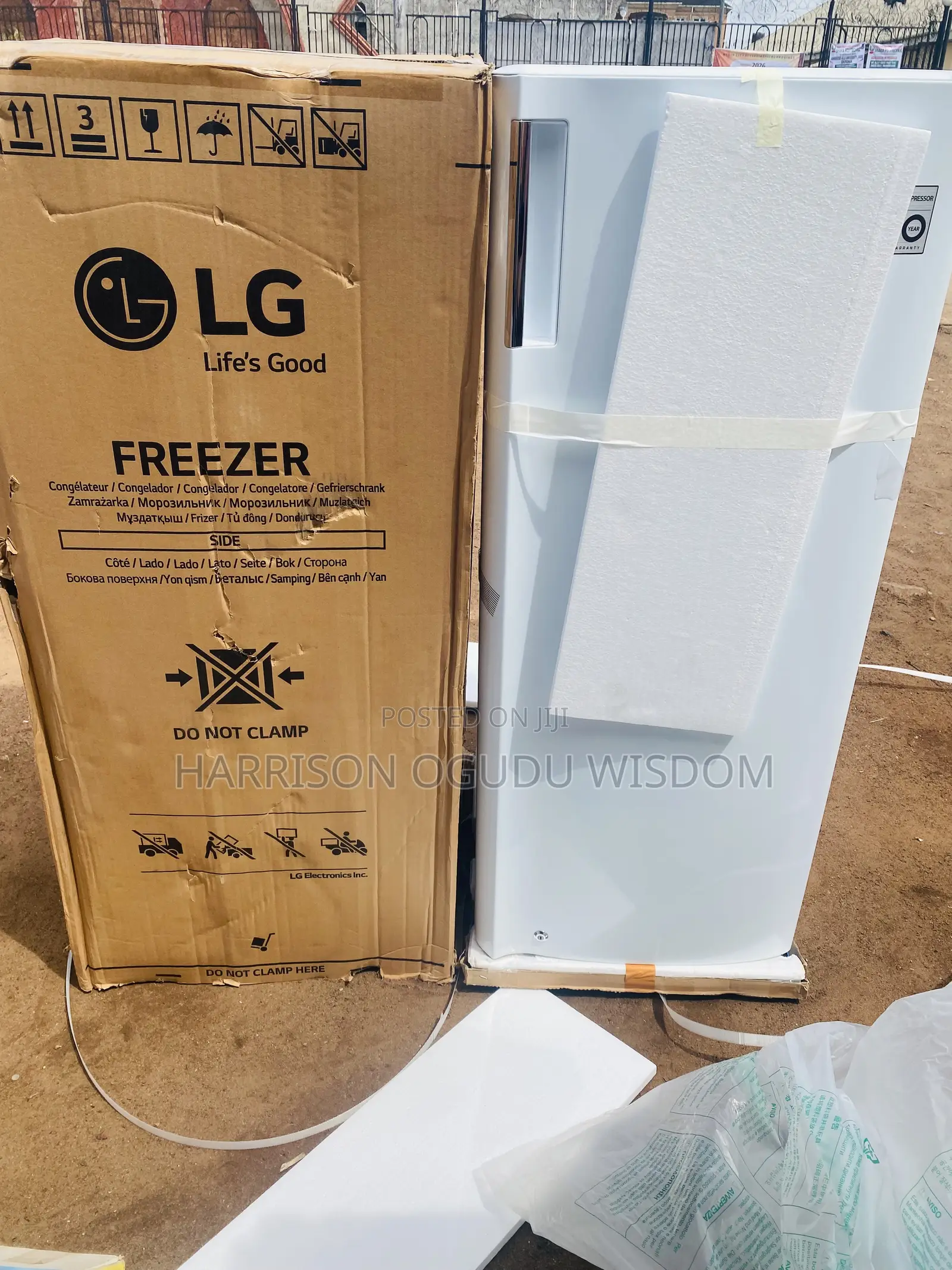 Lg Upright Freezer Gn-304sqbr for Sale