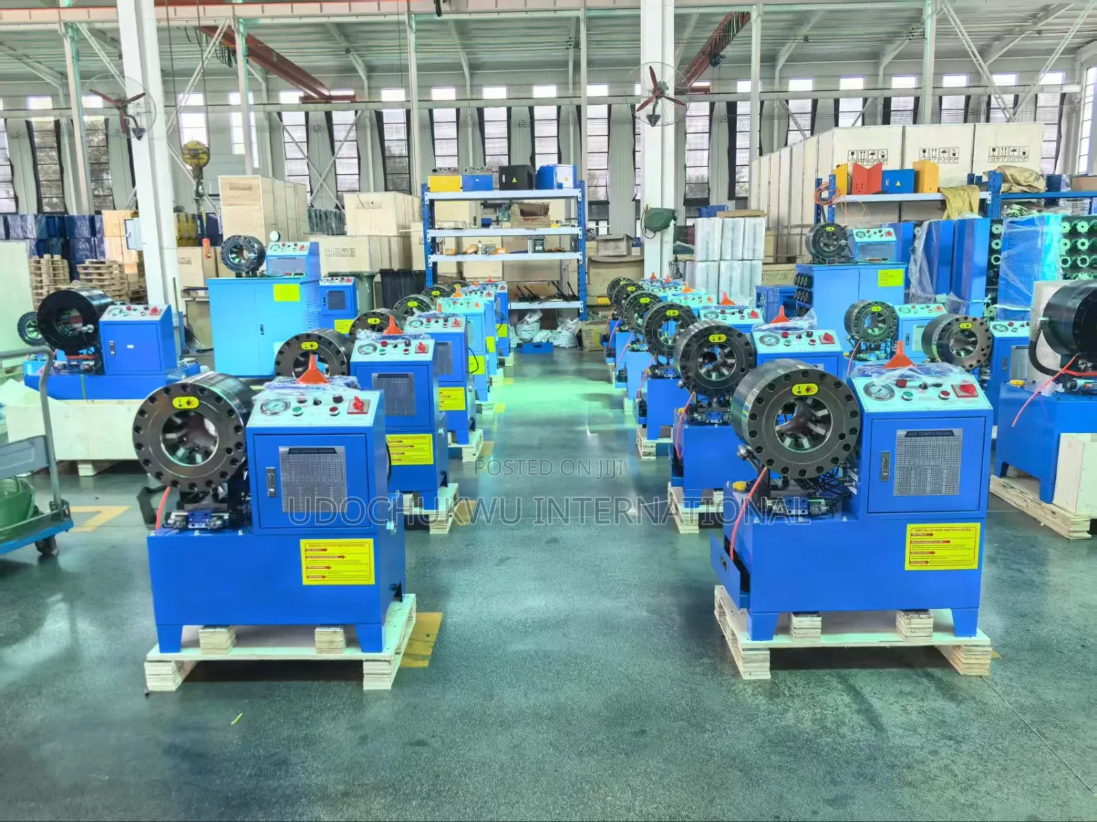 Crimping Range Hydraulic Hose Machine
