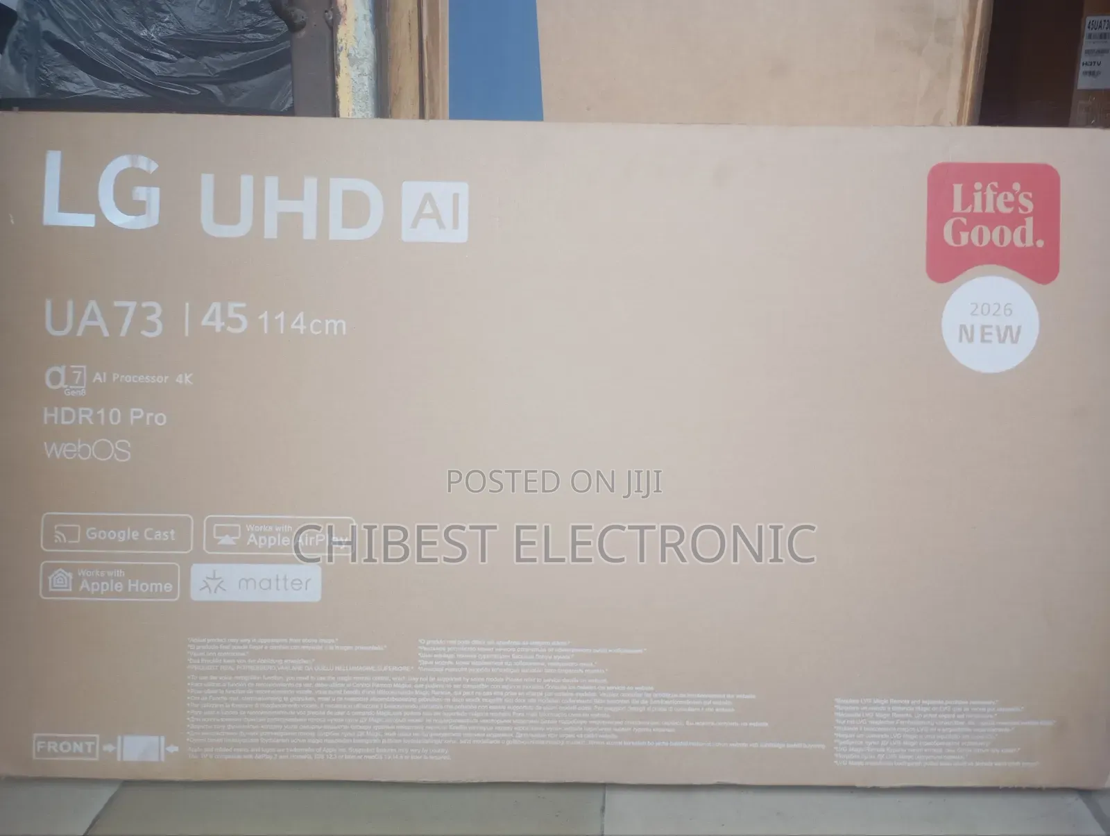 Smart Tv 43 Inches 108cm With Two Years Warranty Brand New