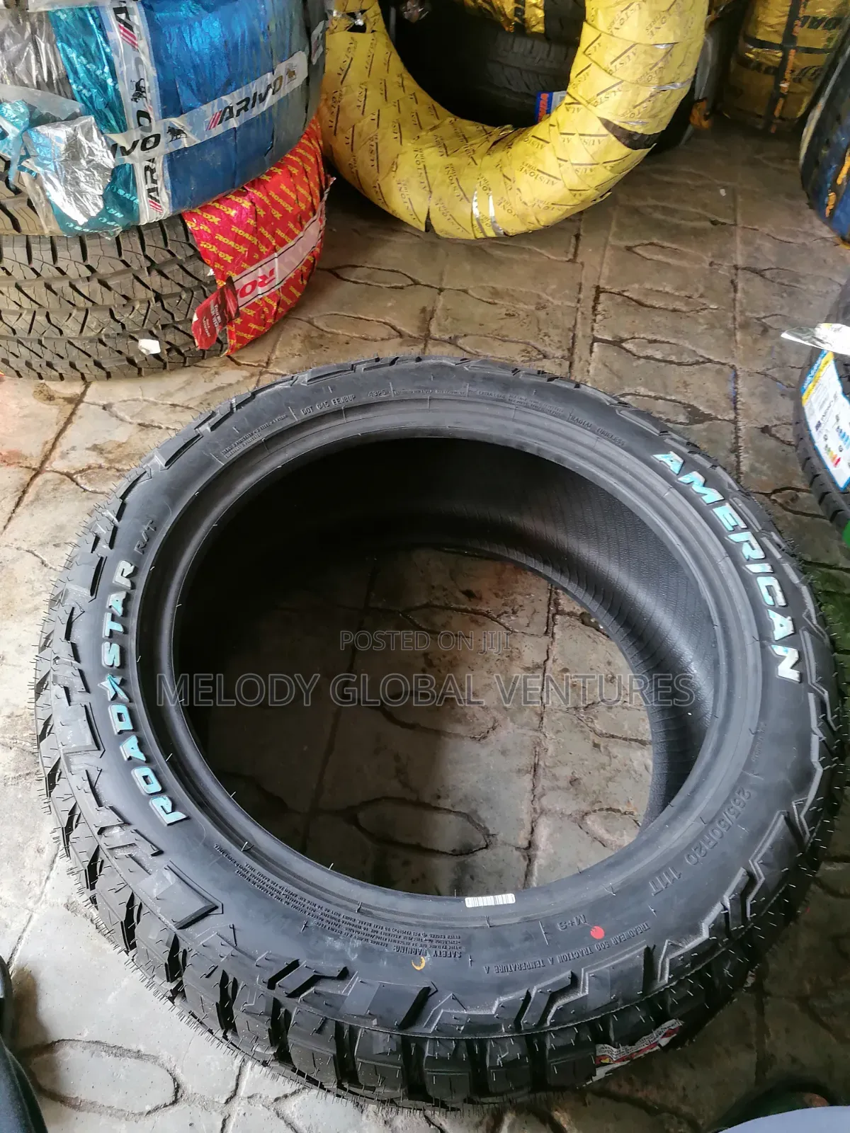 265/50r20 American Tires With White Lining ,Offroad Tyres