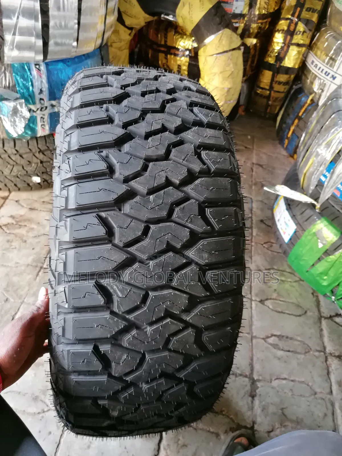 265/50r20 American Tires With White Lining ,Offroad Tyres
