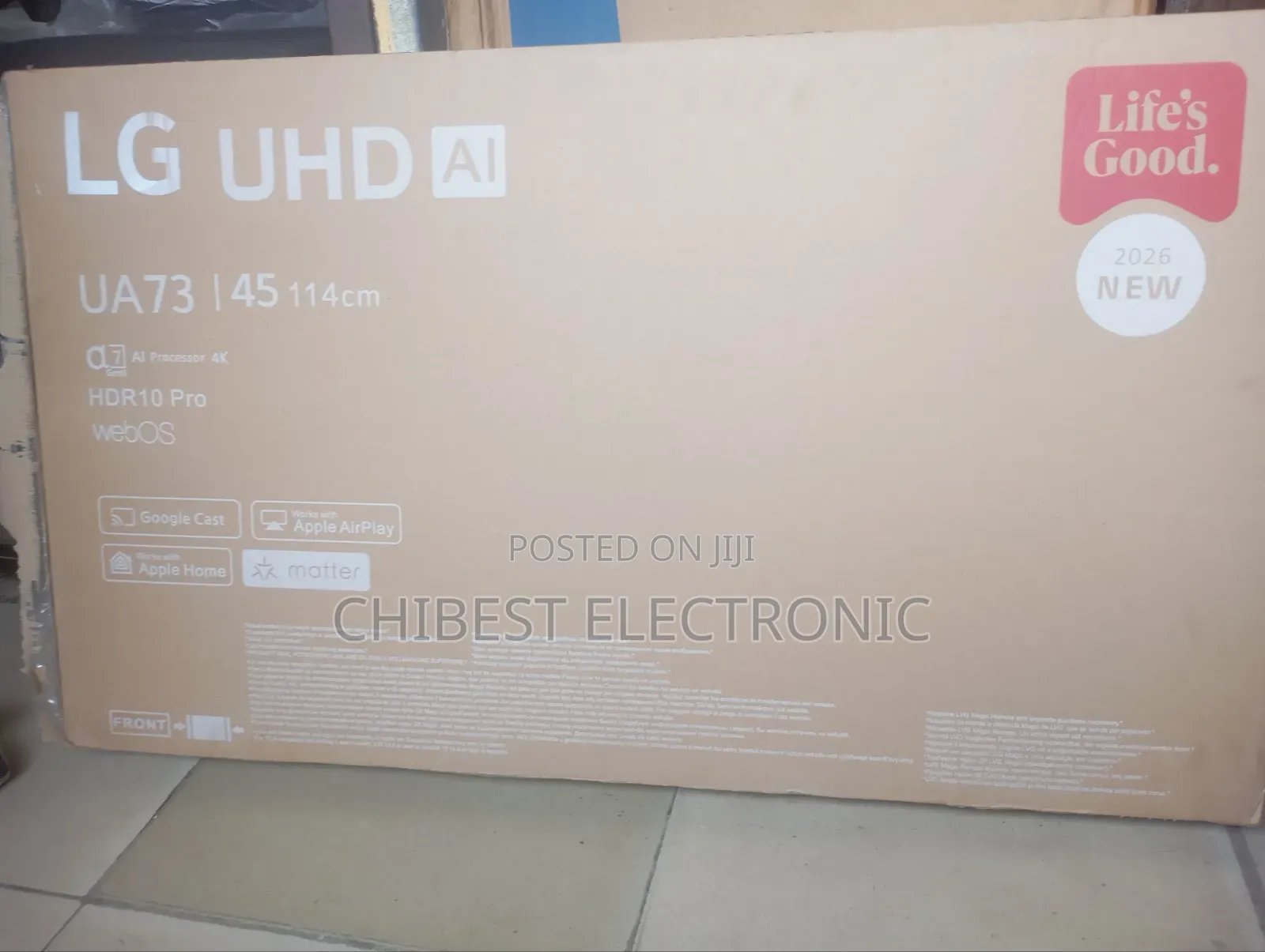 43 Inches Smart Tv Lgtwo Years Warranty Brand New