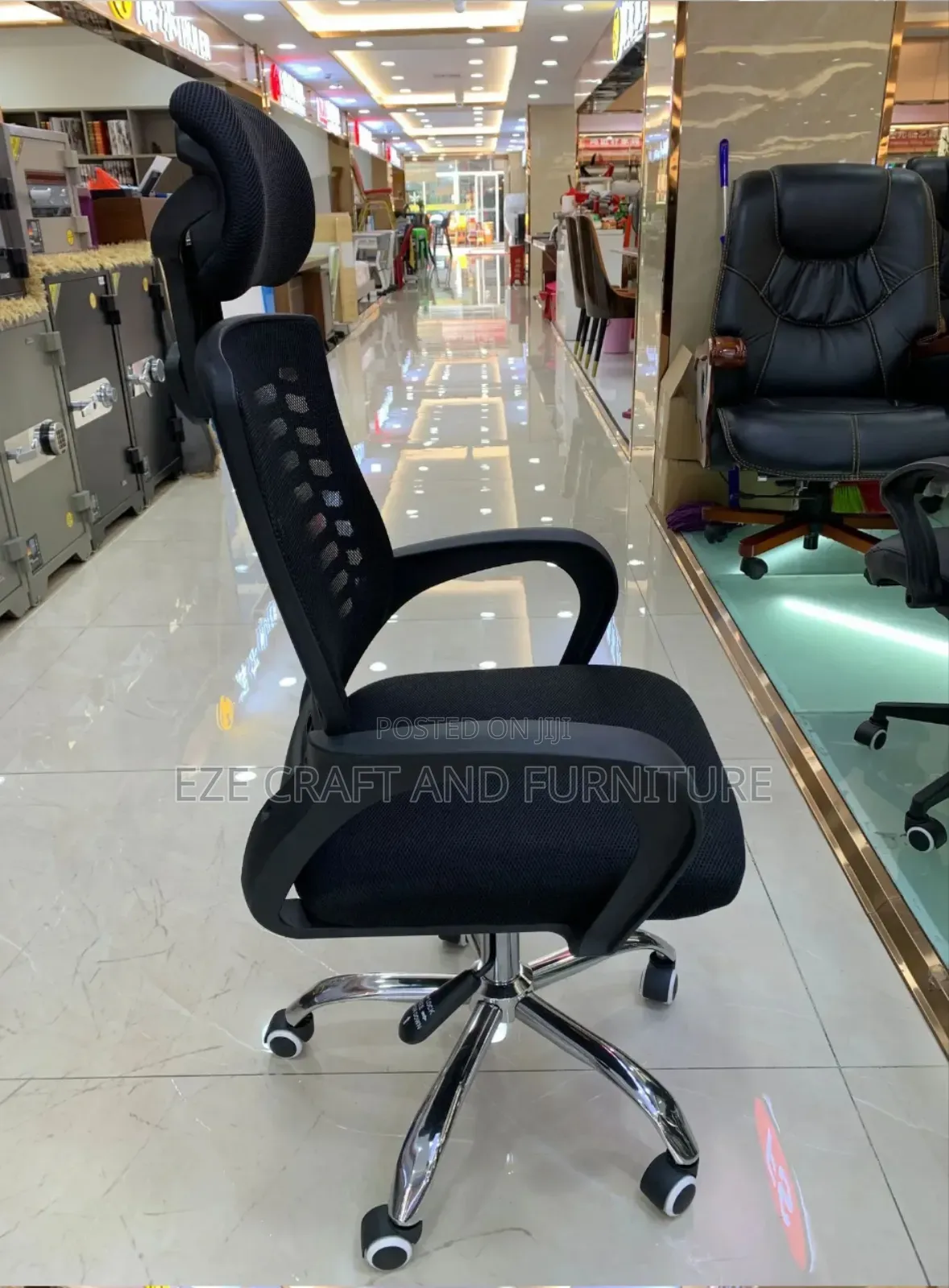 Ergonomic Sturdy Headrest Chair
