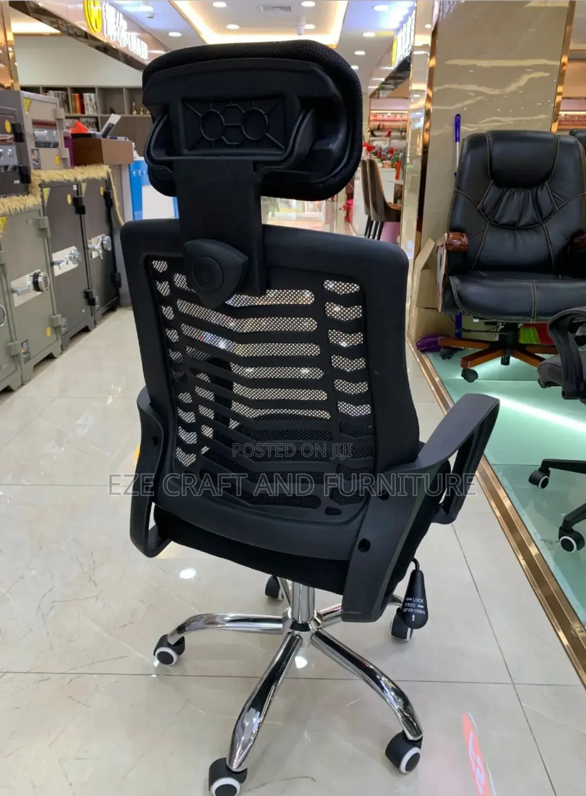Ergonomic Sturdy Headrest Chair