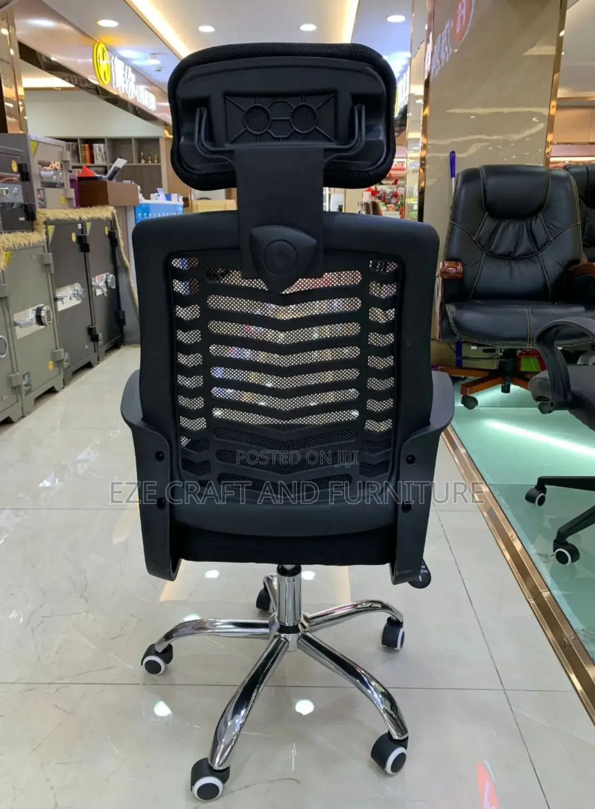 Ergonomic Sturdy Headrest Chair