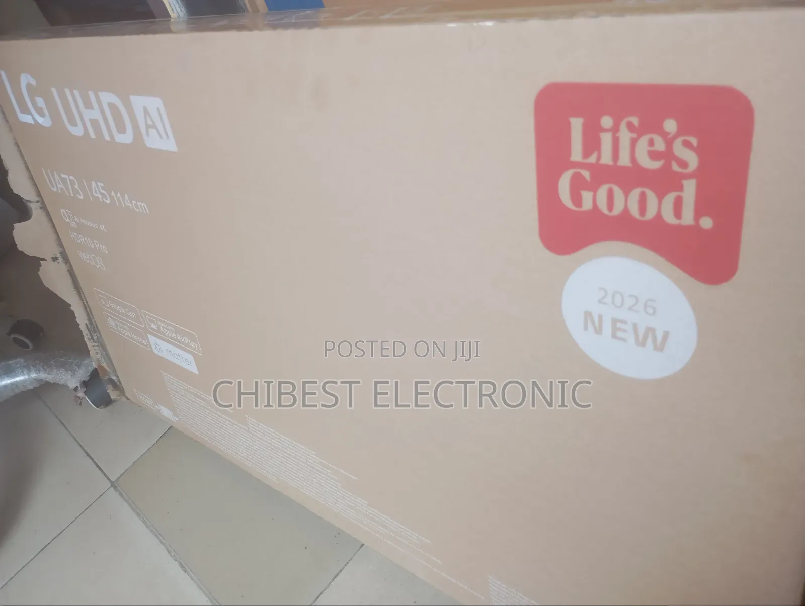 Lg Smart Tv Uhd 43 Inches With Two Years Warranty Brand New