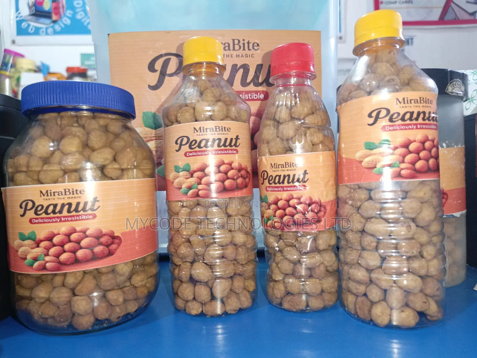 Mirabite Peanuts Crunchy Fresh Groundnut Snacks for Sale