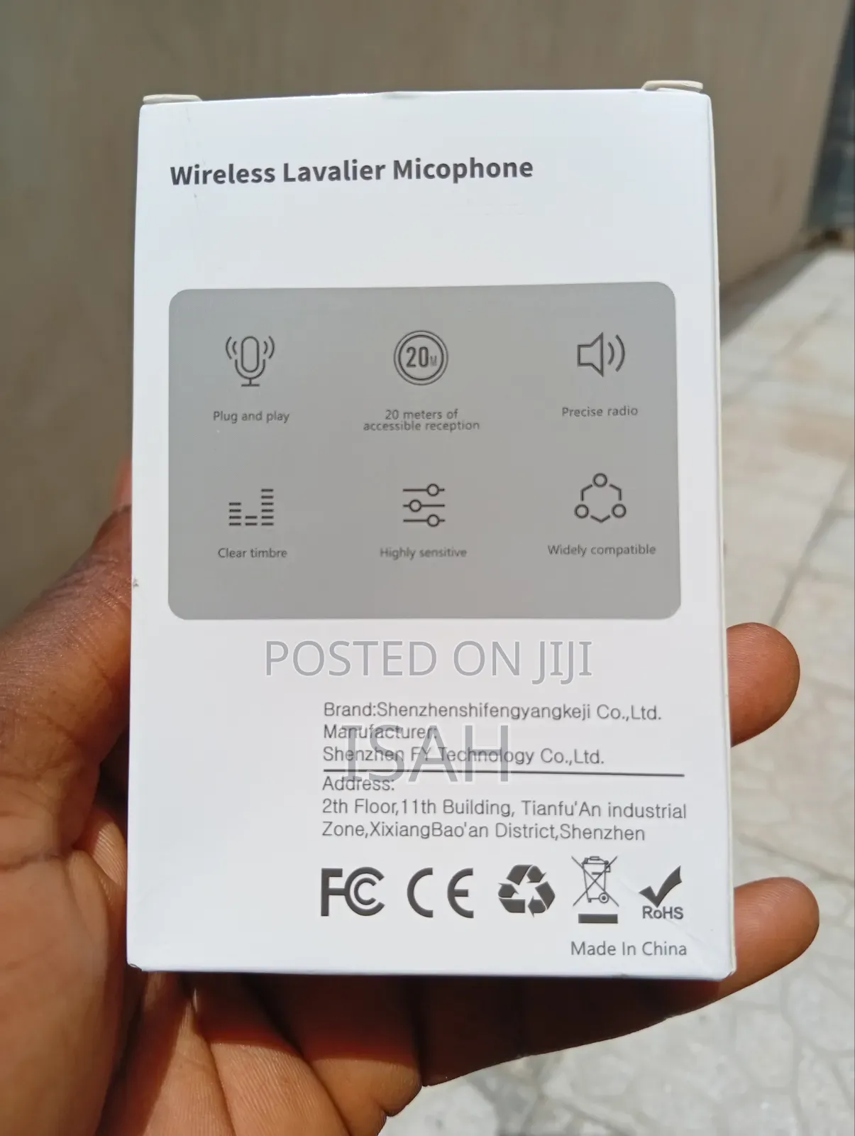 Wireless Lavalier Microphone